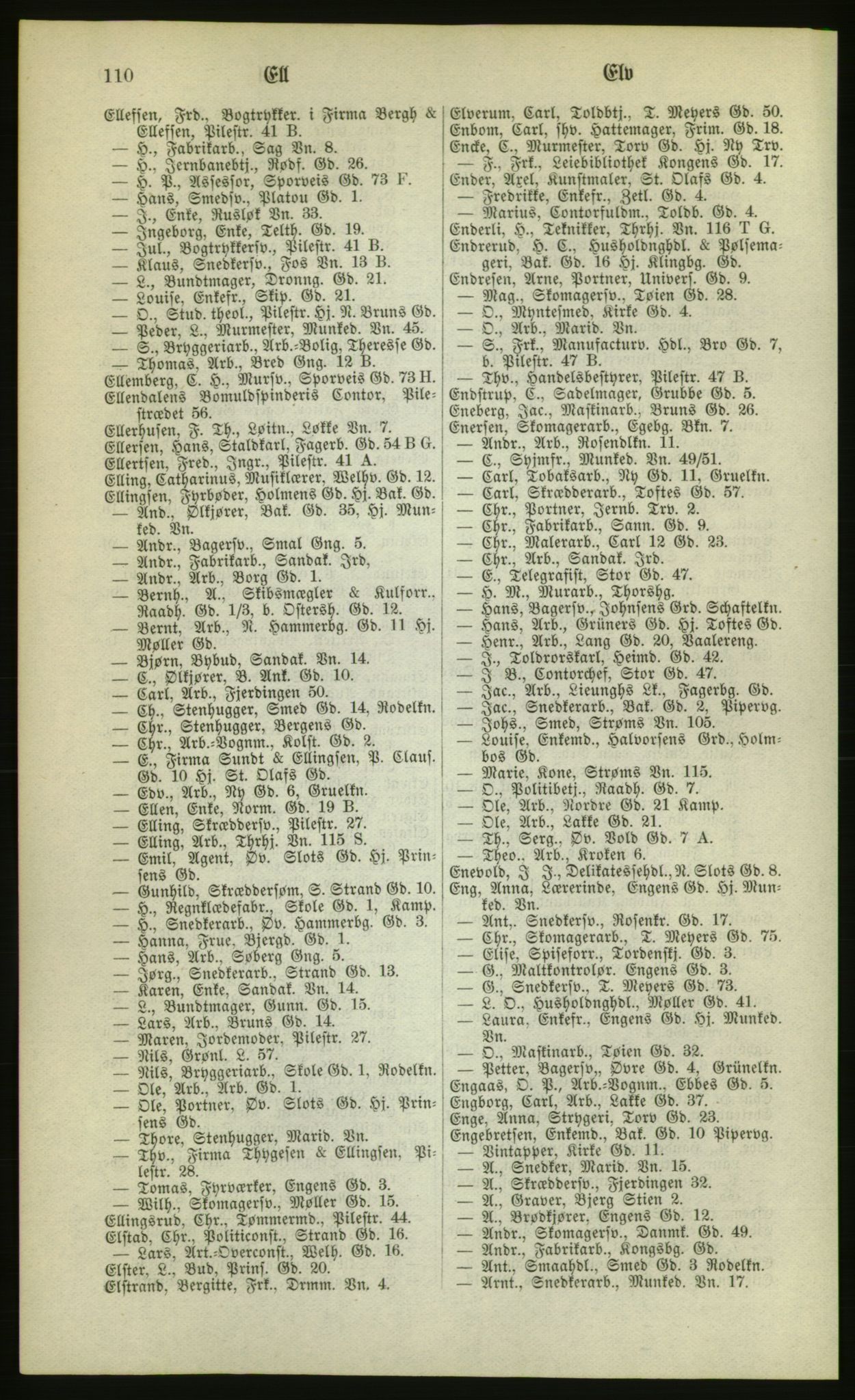 Kristiania/Oslo adressebok, PUBL/-, 1880, p. 110