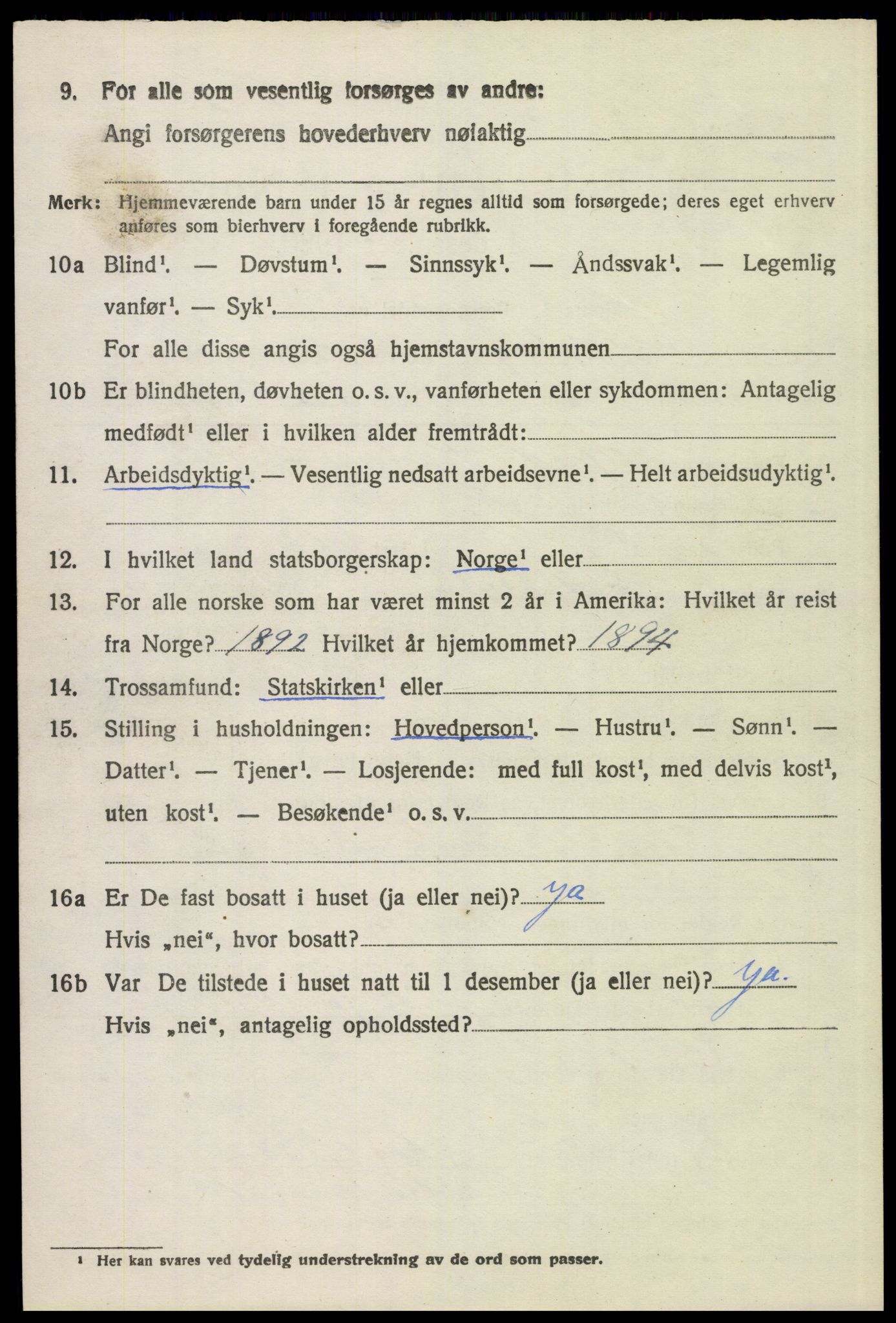 SAH, 1920 census for Eidskog, 1920, p. 2948