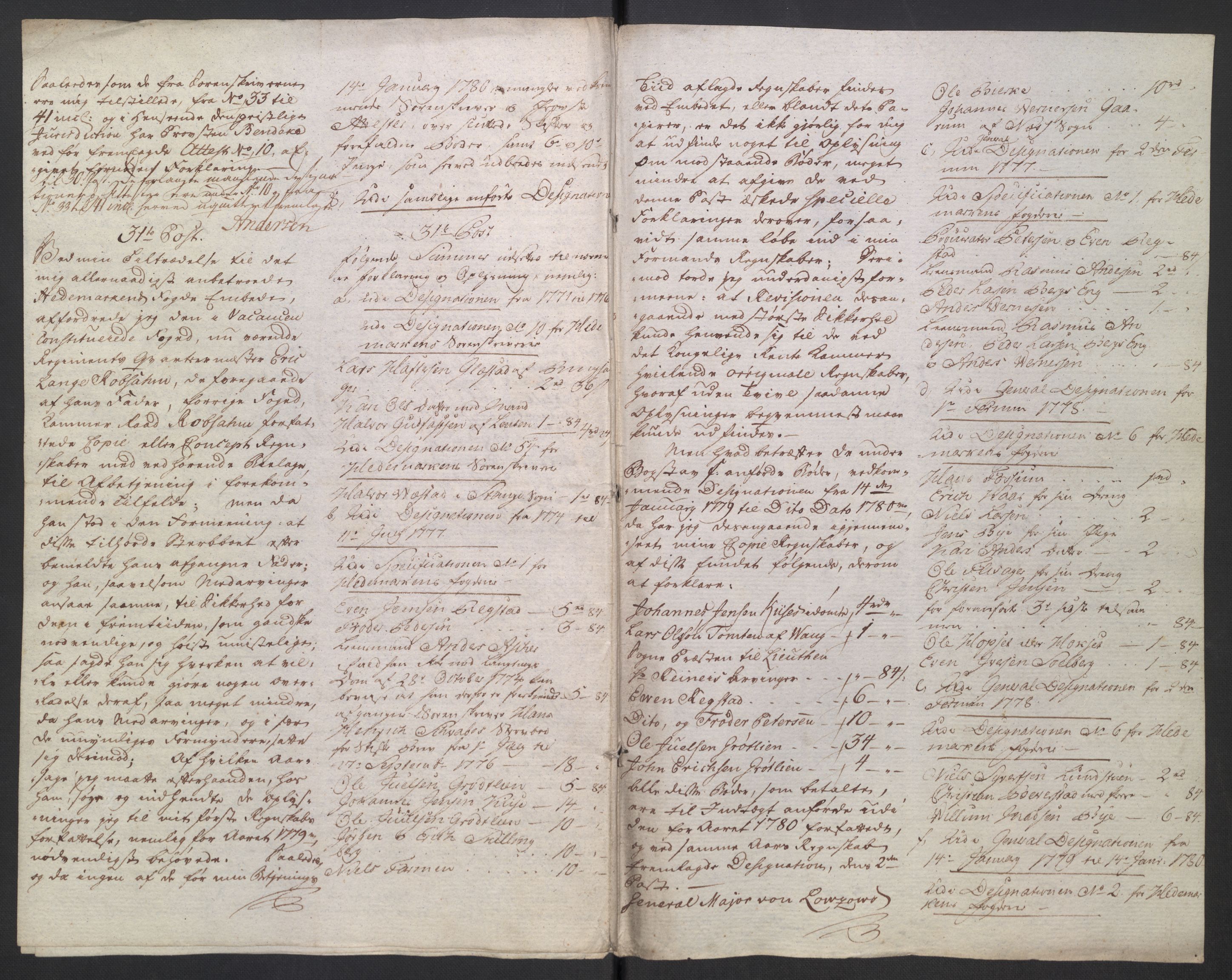 Rentekammeret inntil 1814, Reviderte regnskaper, Mindre regnskaper, AV/RA-EA-4068/Rb/L0014: Opplands amt, 1771-1779, p. 673