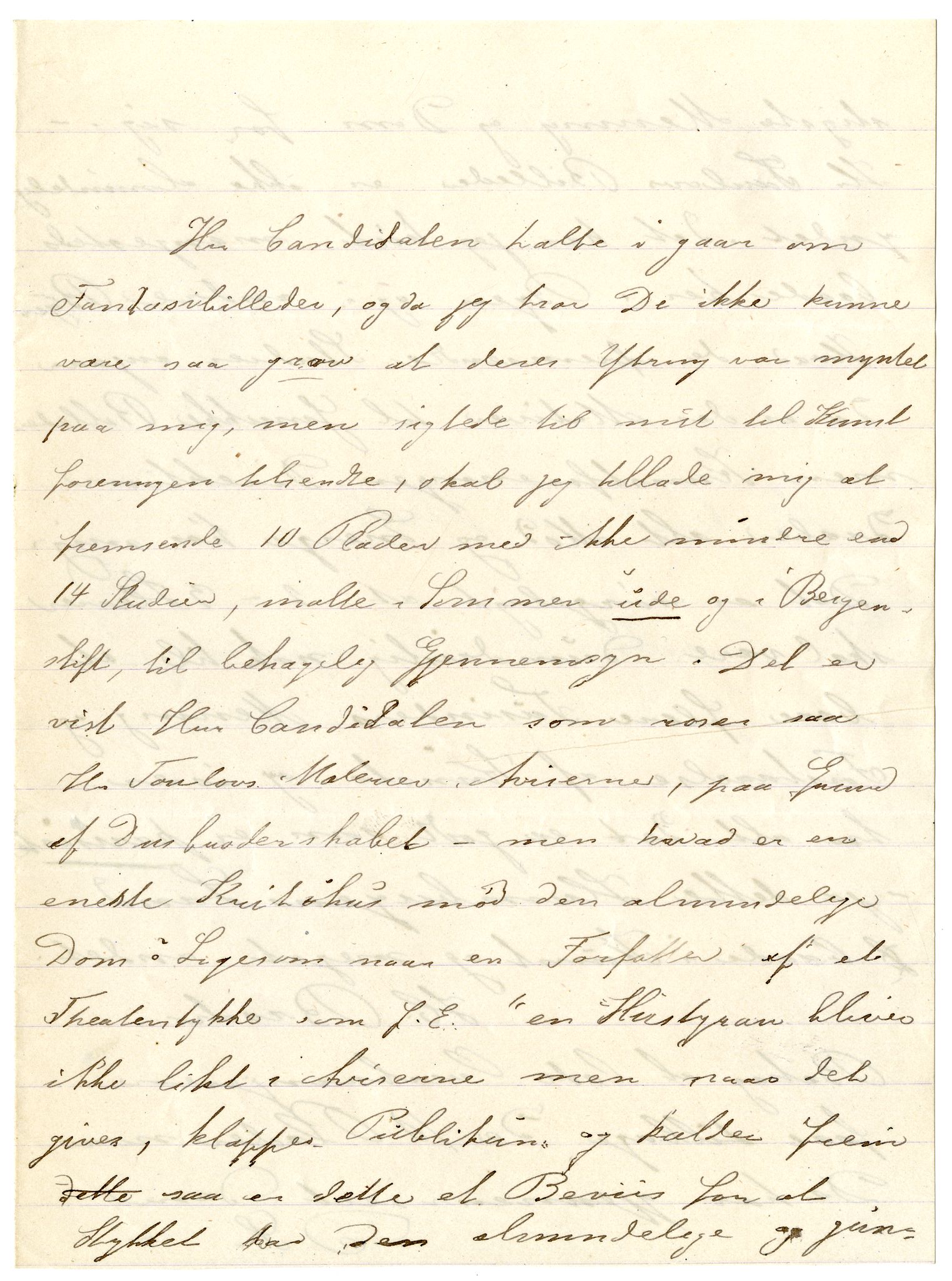 Diderik Maria Aalls brevsamling, NF/Ark-1023/F/L0002: D.M. Aalls brevsamling. B - C, 1799-1889, p. 164