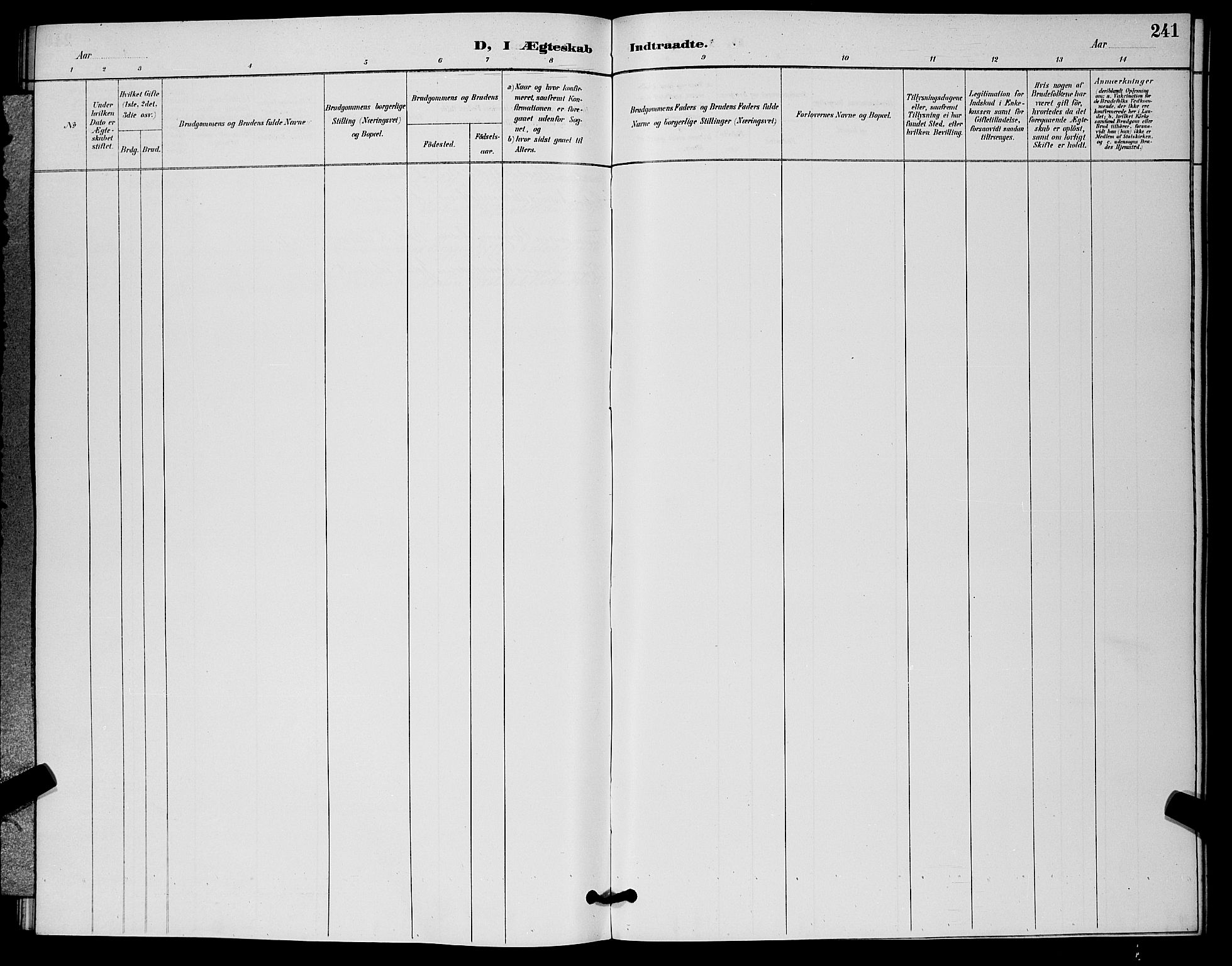 Horten kirkebøker, AV/SAKO-A-348/G/Ga/L0005: Parish register (copy) no. 5, 1888-1895, p. 241