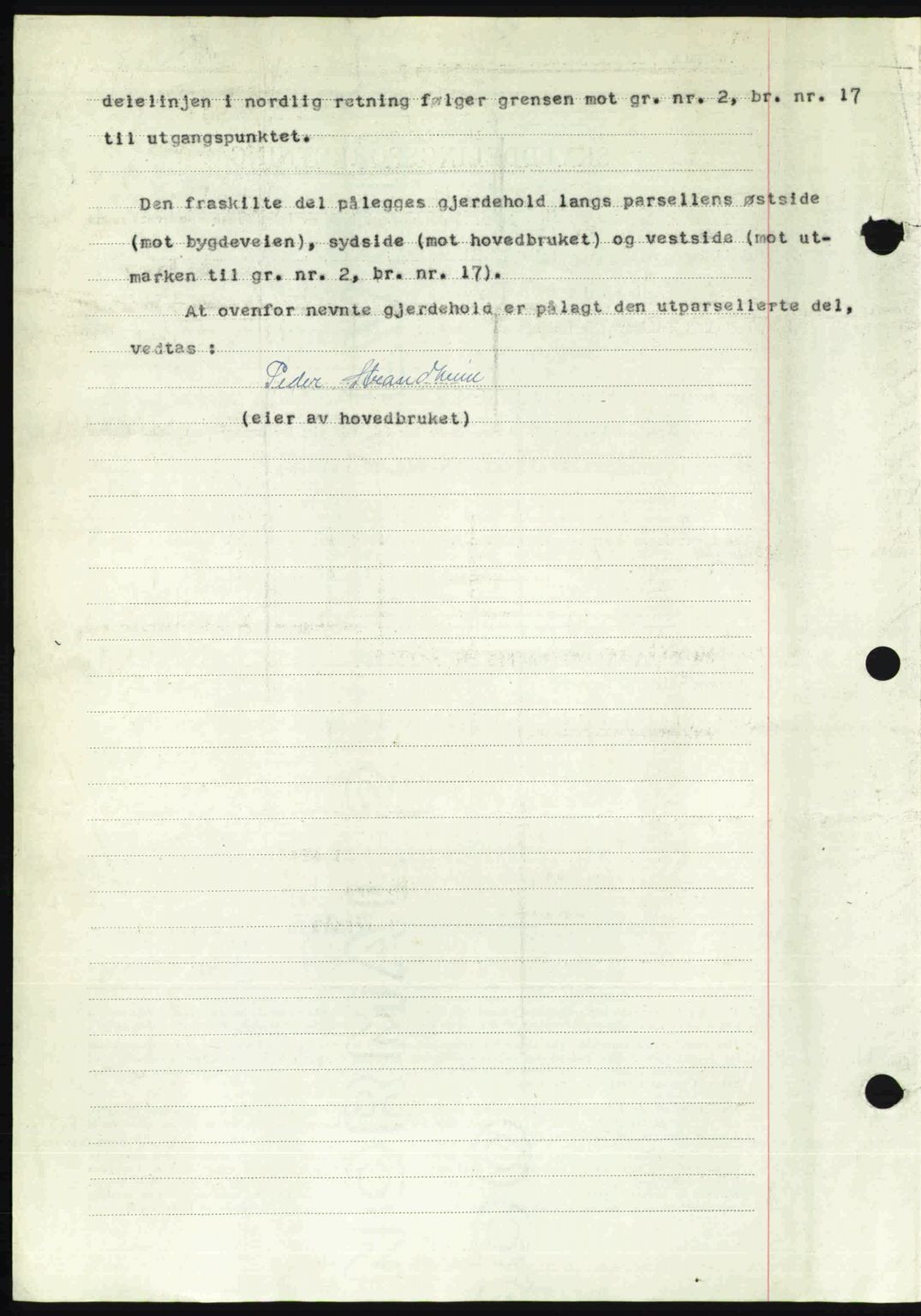 Nordmøre sorenskriveri, AV/SAT-A-4132/1/2/2Ca: Mortgage book no. A106, 1947-1947, Diary no: : 2847/1947