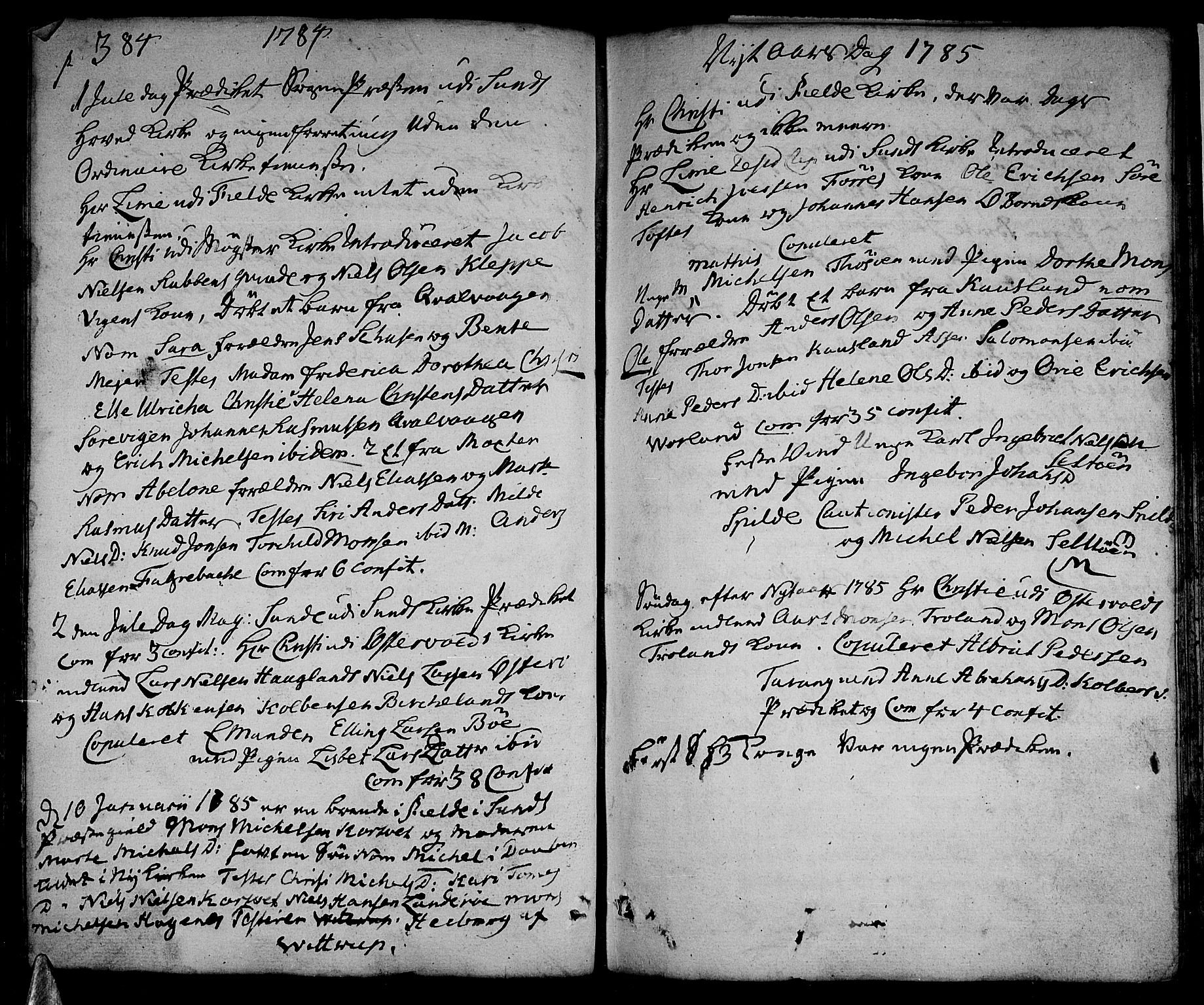 Sund sokneprestembete, AV/SAB-A-99930: Parish register (official) no. A 5, 1770-1795, p. 384