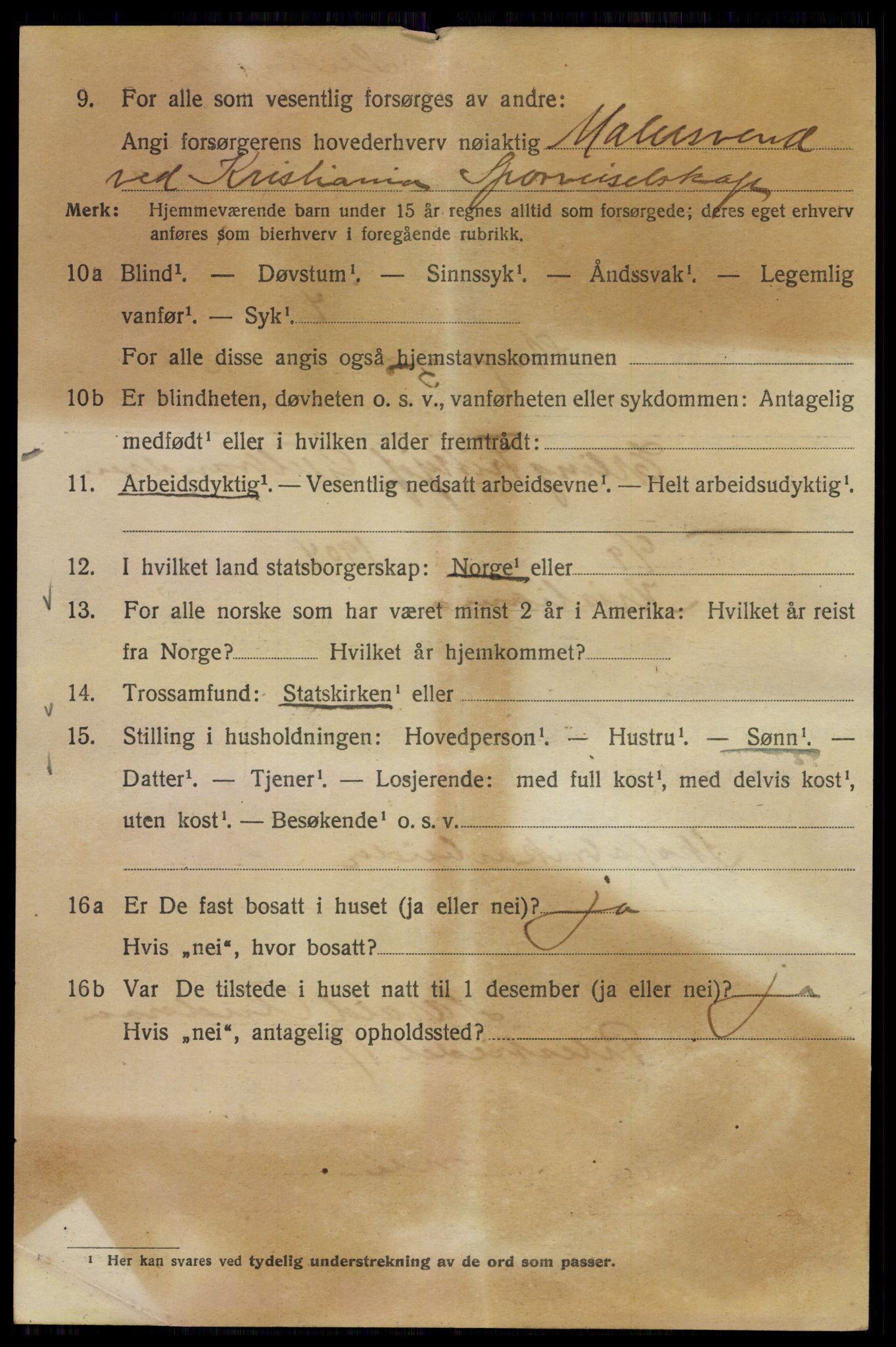 SAO, 1920 census for Kristiania, 1920, p. 553684