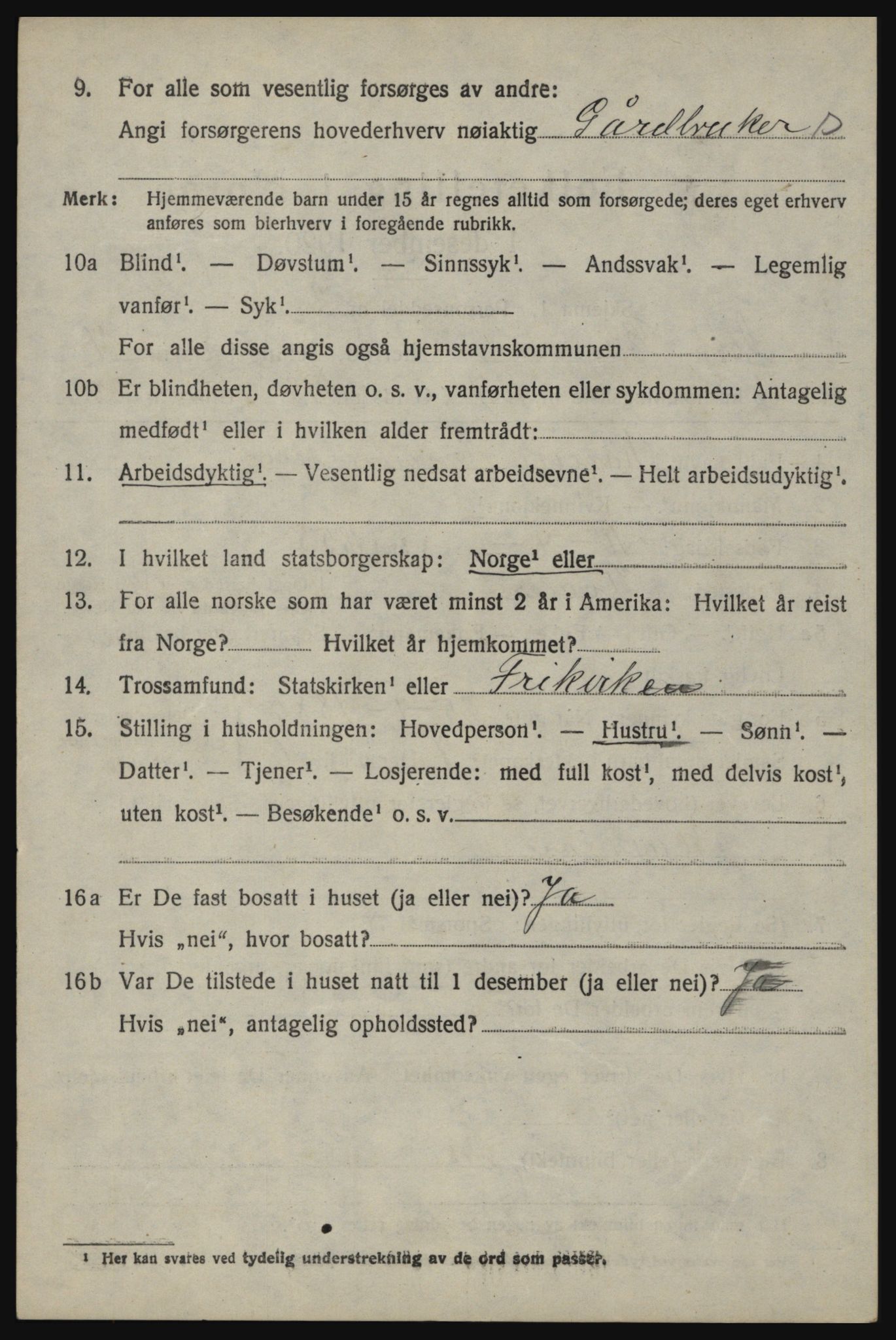 SAO, 1920 census for Berg, 1920, p. 14012