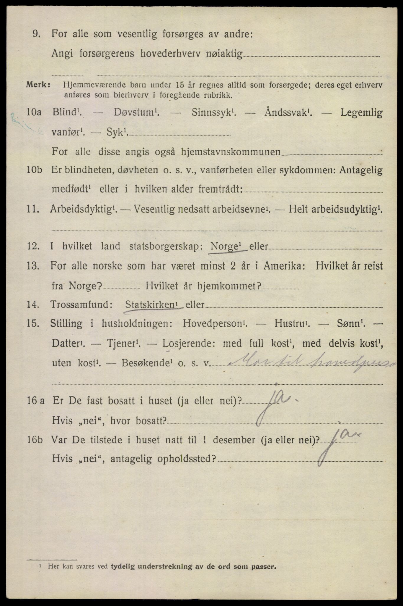 SAKO, 1920 census for Hedrum, 1920, p. 11300