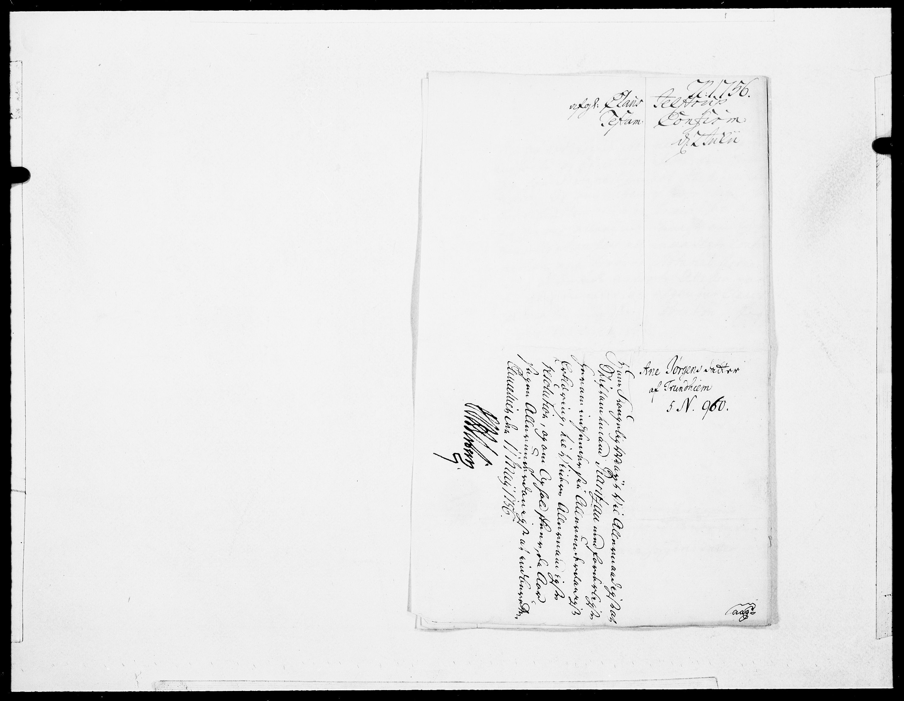 Danske Kanselli 1572-1799, AV/RA-EA-3023/F/Fc/Fcc/Fcca/L0172: Norske innlegg 1572-1799, 1756, p. 15