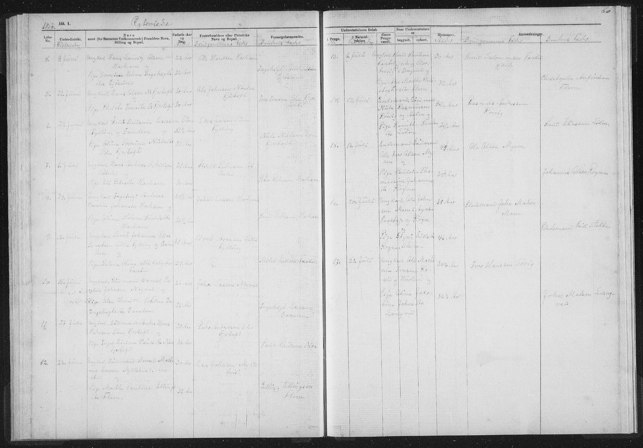Ministerialprotokoller, klokkerbøker og fødselsregistre - Møre og Romsdal, SAT/A-1454/536/L0514: Parish register (official) no. 536D01, 1840-1875, p. 60