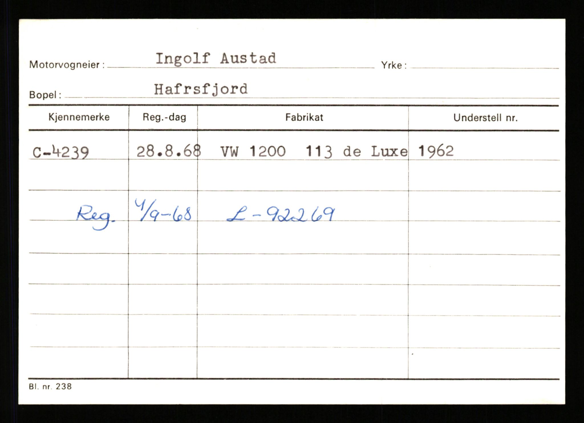 Stavanger trafikkstasjon, AV/SAST-A-101942/0/G/L0001: Registreringsnummer: 0 - 5782, 1930-1971, p. 2593