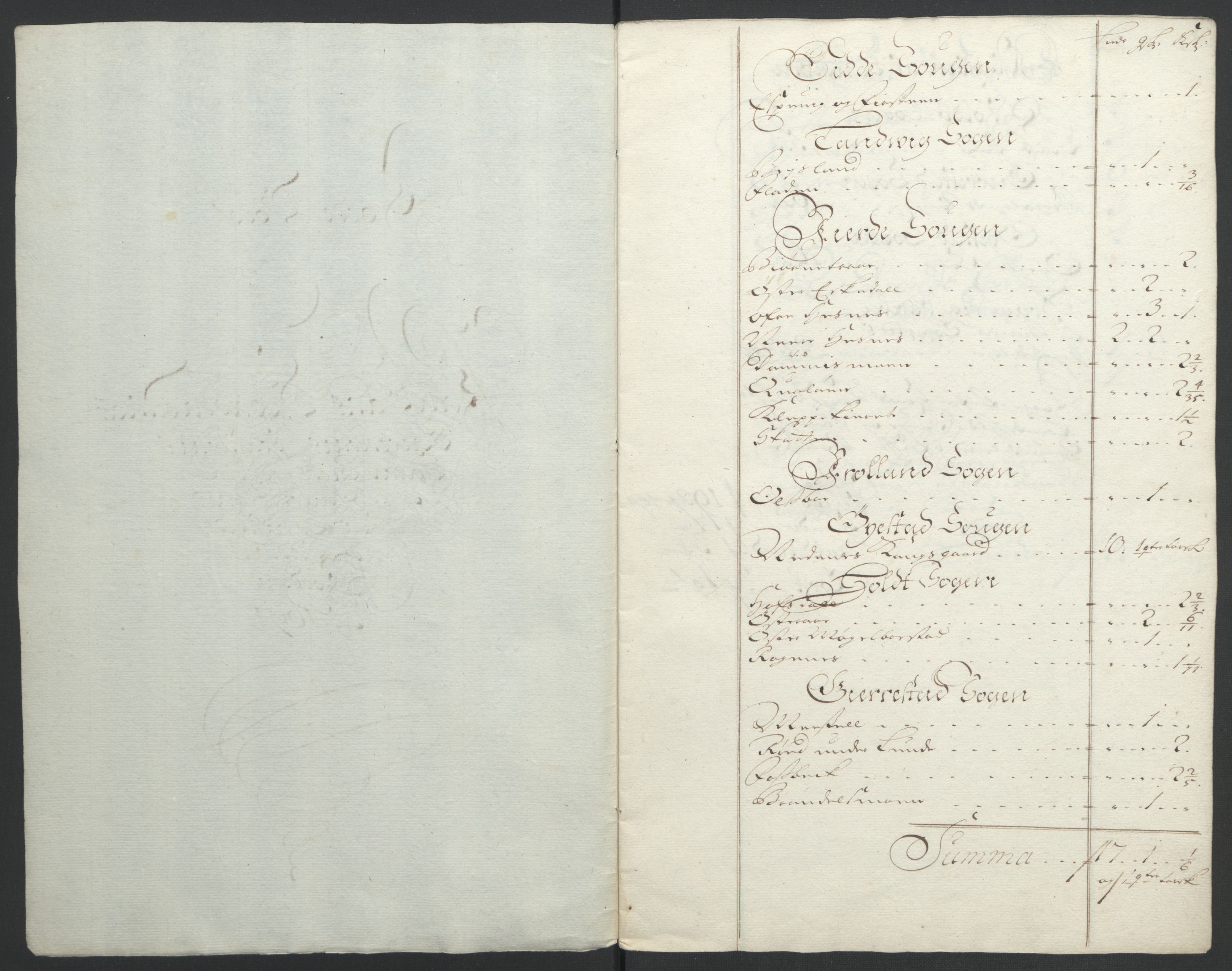 Rentekammeret inntil 1814, Reviderte regnskaper, Fogderegnskap, RA/EA-4092/R39/L2312: Fogderegnskap Nedenes, 1693-1695, p. 123