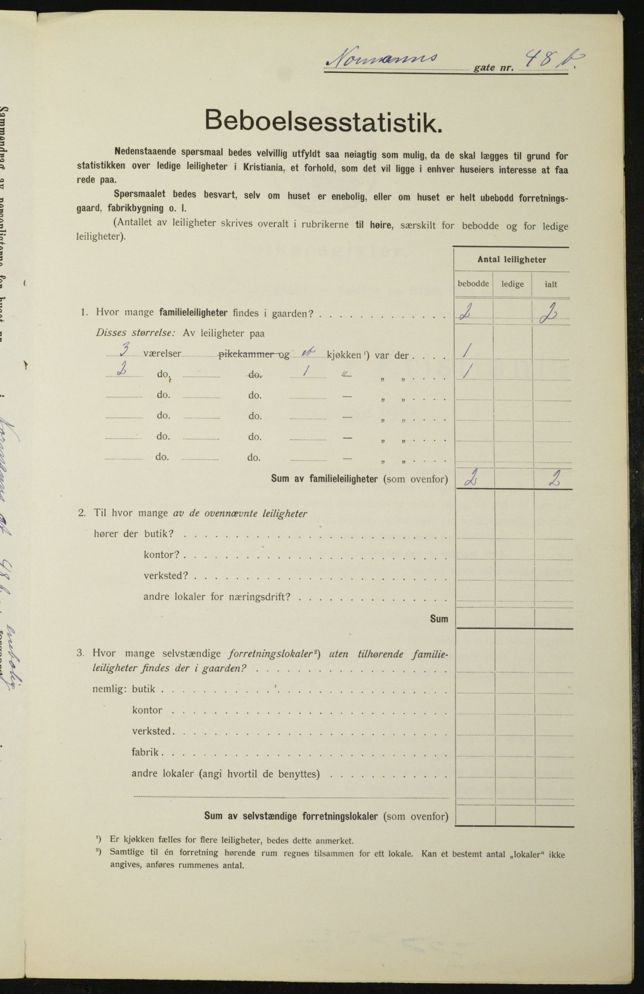 OBA, Municipal Census 1912 for Kristiania, 1912, p. 74581