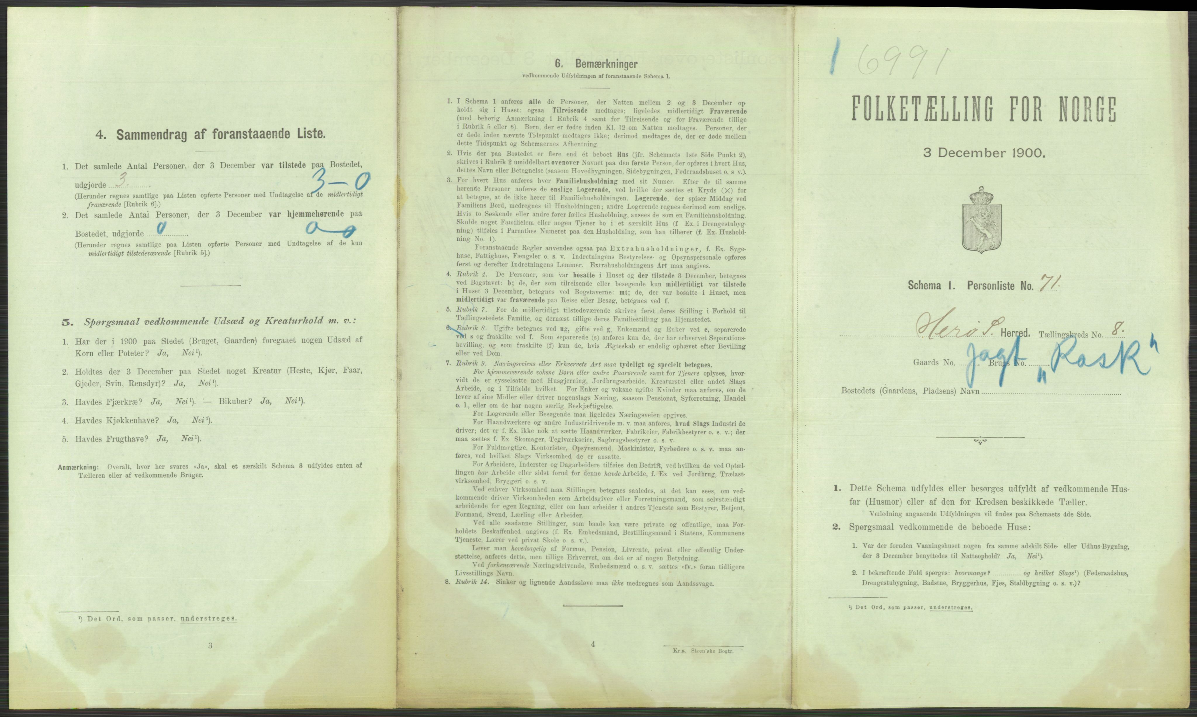 RA, 1900 Census - ship lists from ships in Norwegian harbours, harbours abroad and at sea, 1900, p. 3215