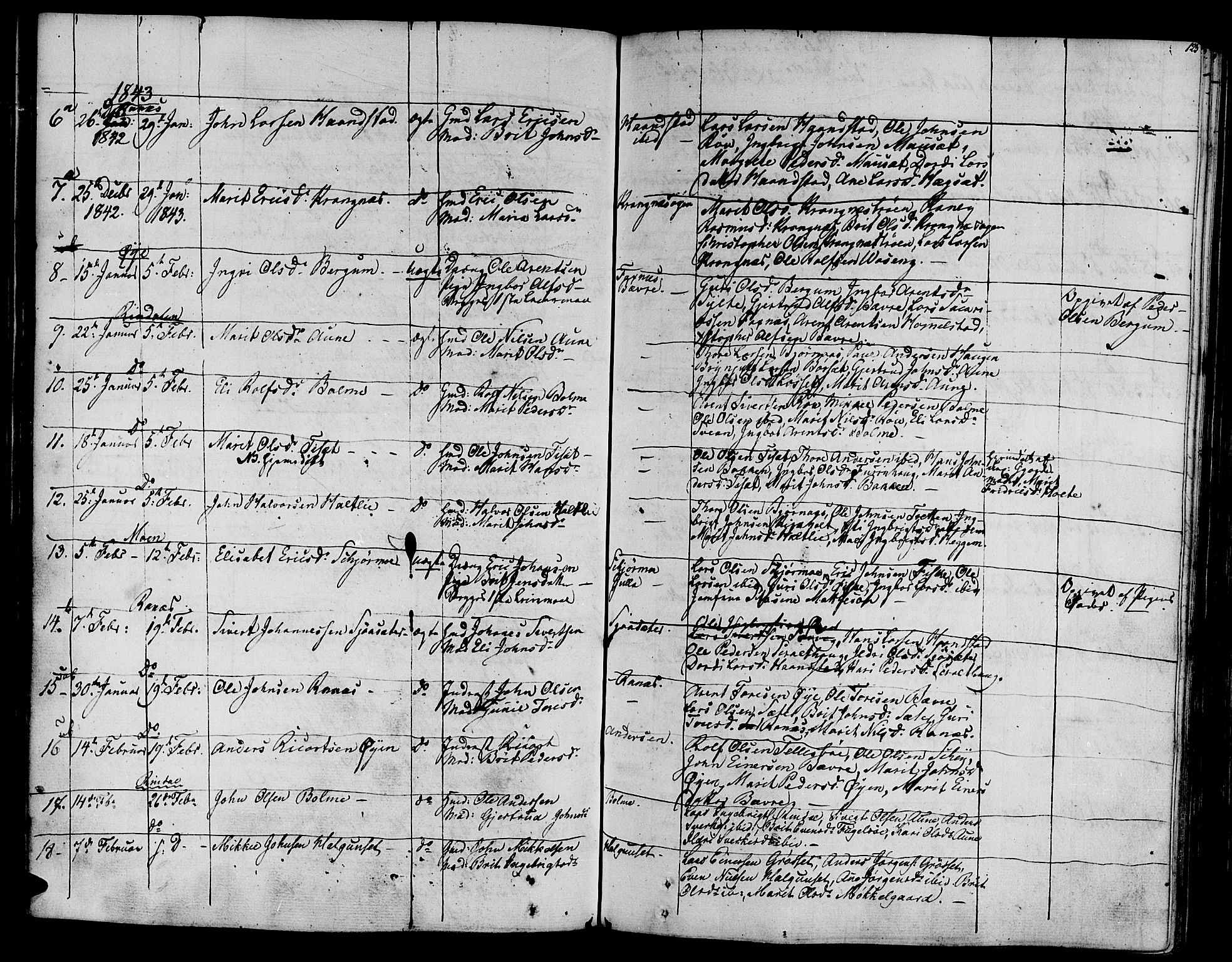 Ministerialprotokoller, klokkerbøker og fødselsregistre - Møre og Romsdal, AV/SAT-A-1454/595/L1042: Parish register (official) no. 595A04, 1829-1843, p. 125