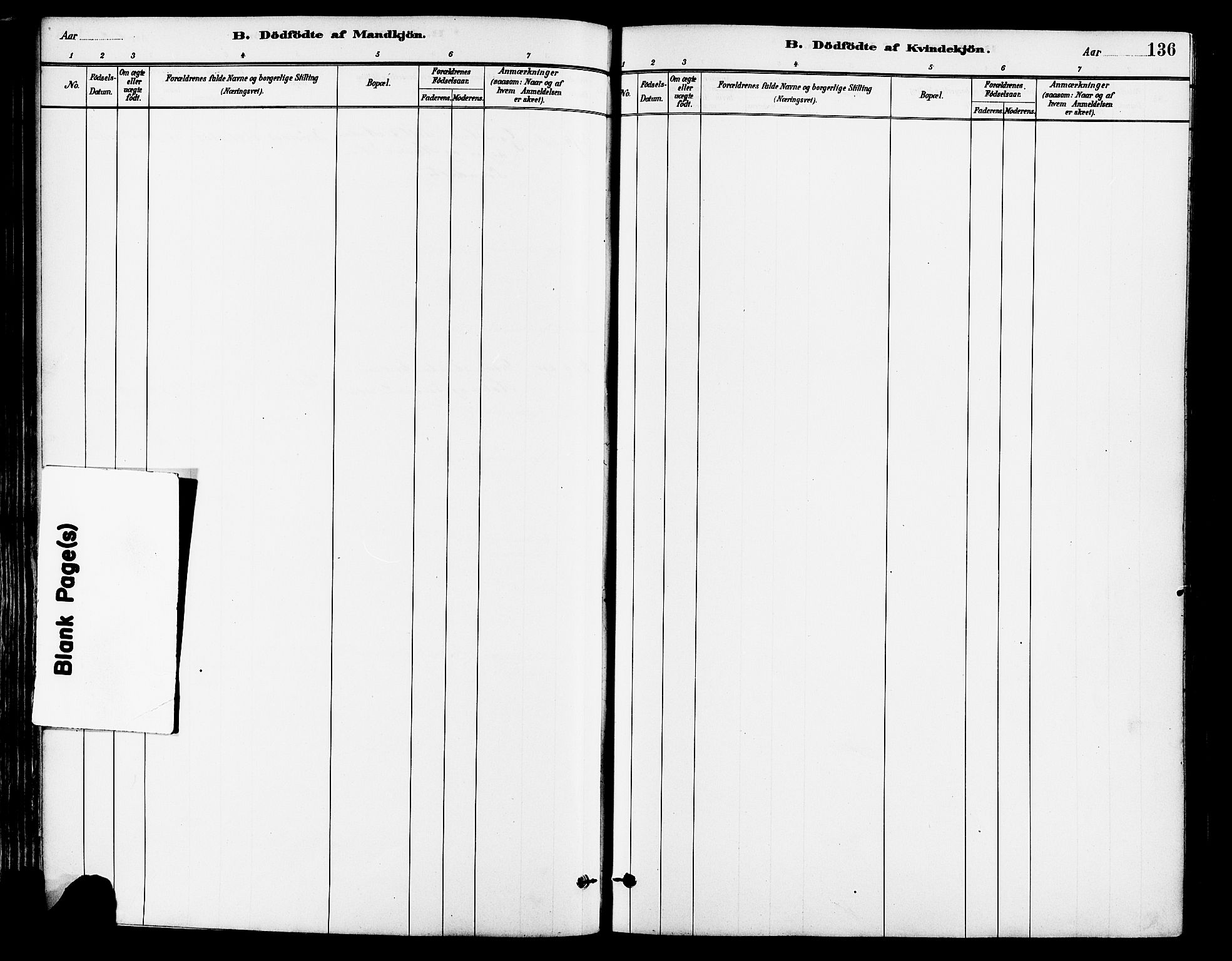 Lye sokneprestkontor, SAST/A-101794/001/30BA/L0009: Parish register (official) no. A 8, 1881-1892, p. 136