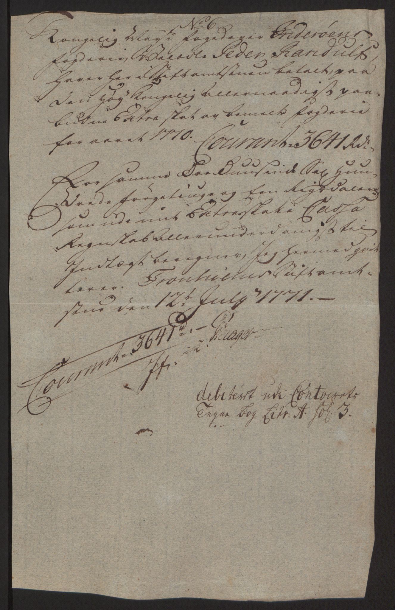 Rentekammeret inntil 1814, Reviderte regnskaper, Fogderegnskap, RA/EA-4092/R63/L4420: Ekstraskatten Inderøy, 1762-1772, p. 397