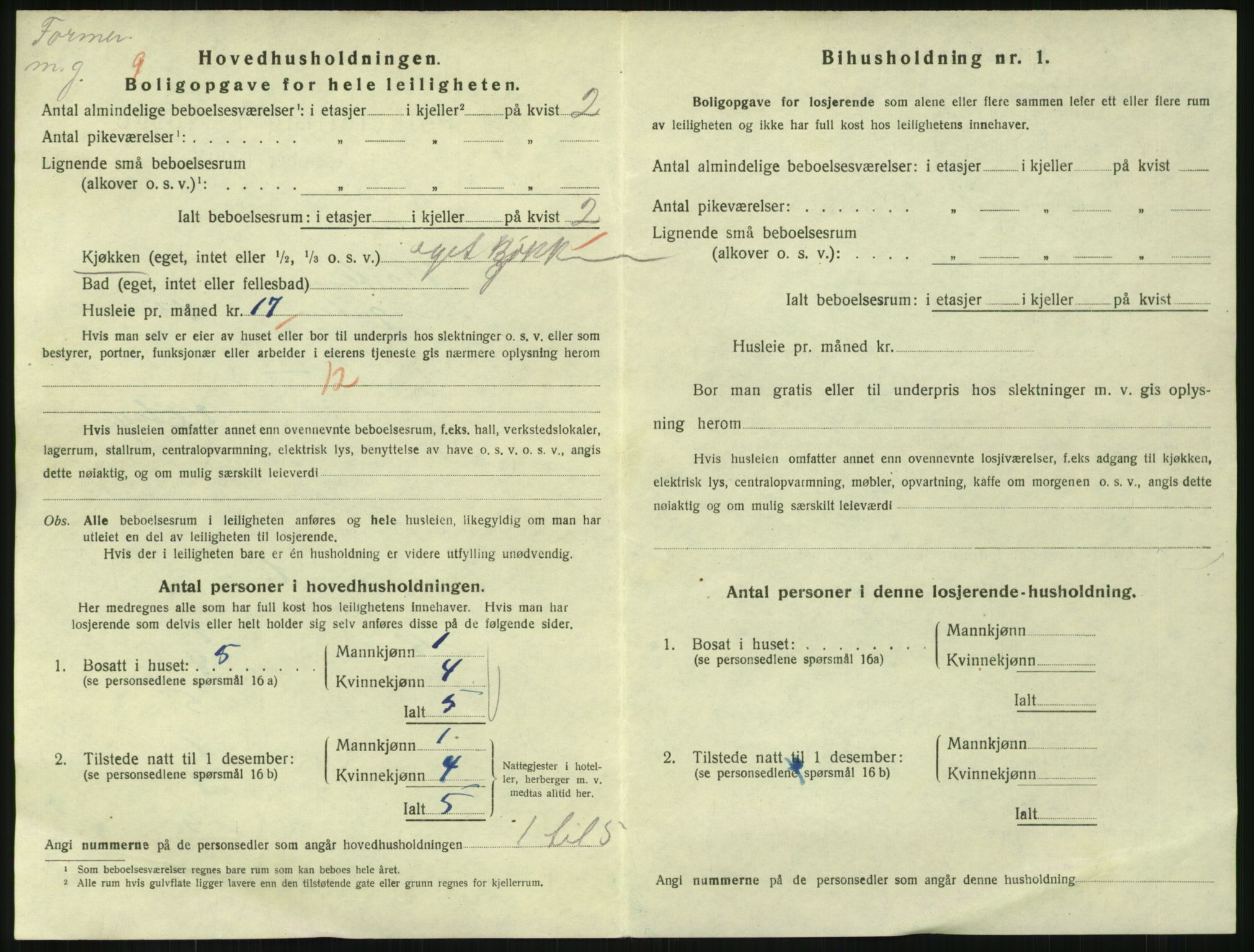 SAKO, 1920 census for Horten, 1920, p. 5624