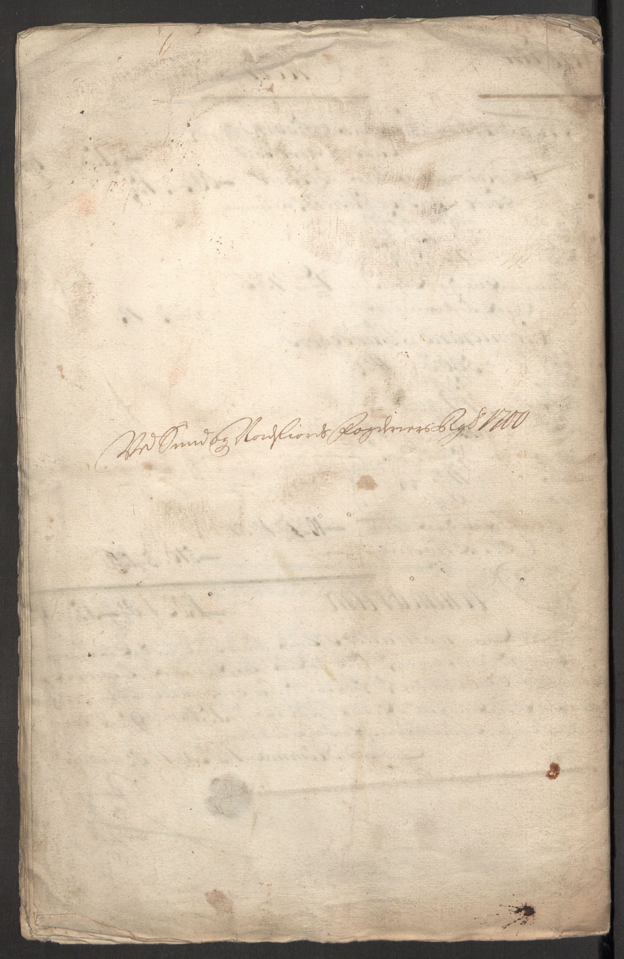 Rentekammeret inntil 1814, Reviderte regnskaper, Fogderegnskap, RA/EA-4092/R53/L3425: Fogderegnskap Sunn- og Nordfjord, 1700-1701, p. 74