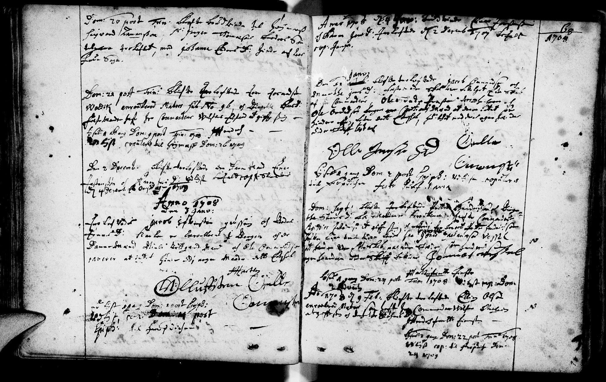 Domkirken sokneprestkontor, SAST/A-101812/001/30/30BA/L0001: Parish register (official) no. A 1 /1, 1688-1727, p. 68