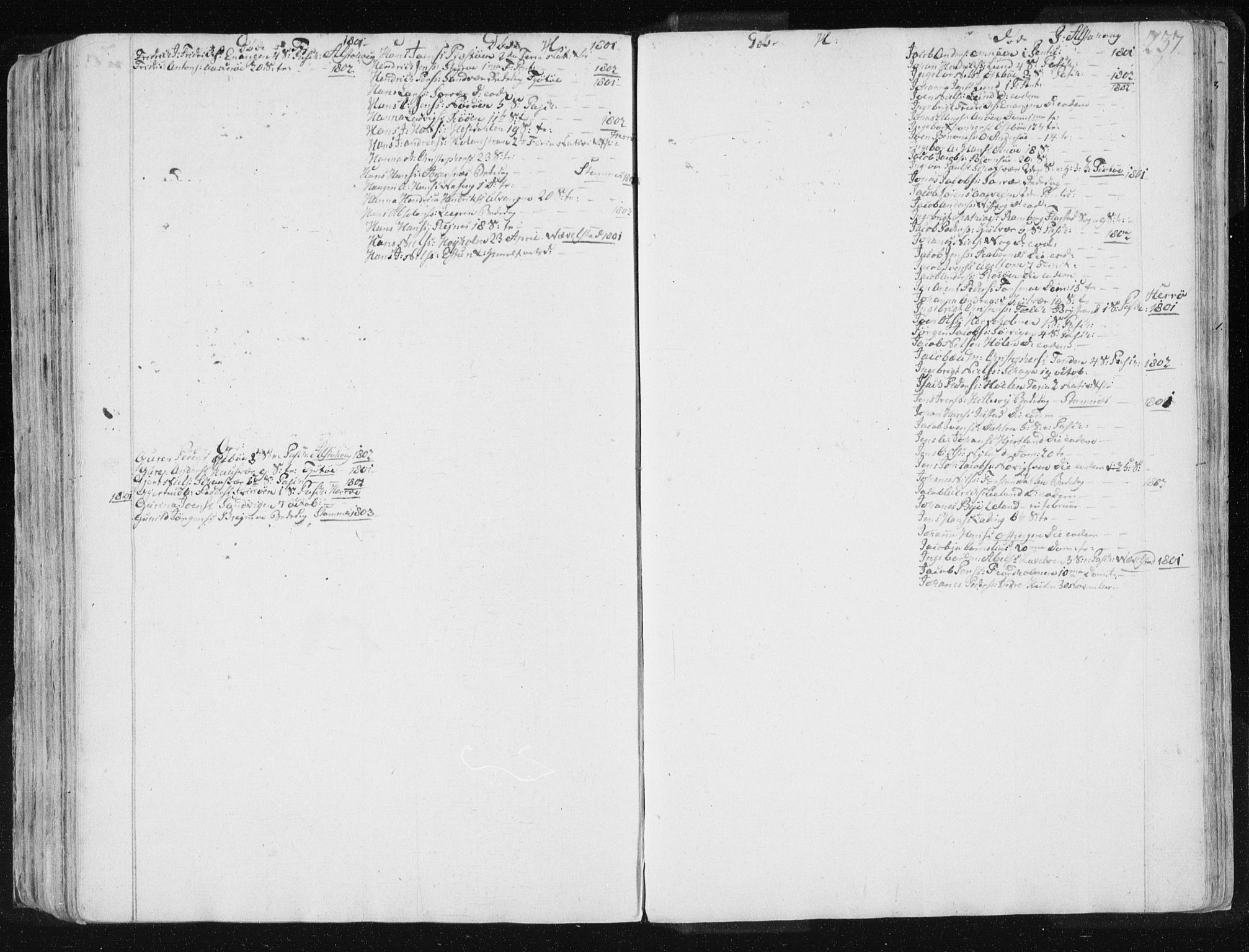 Ministerialprotokoller, klokkerbøker og fødselsregistre - Nordland, AV/SAT-A-1459/830/L0444: Parish register (official) no. 830A08, 1801-1819, p. 237