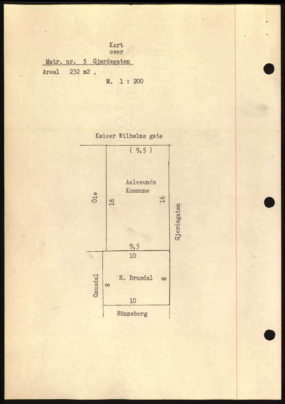 Ålesund byfogd, AV/SAT-A-4384: Mortgage book no. 34 II, 1938-1940, Diary no: : 1554/1938