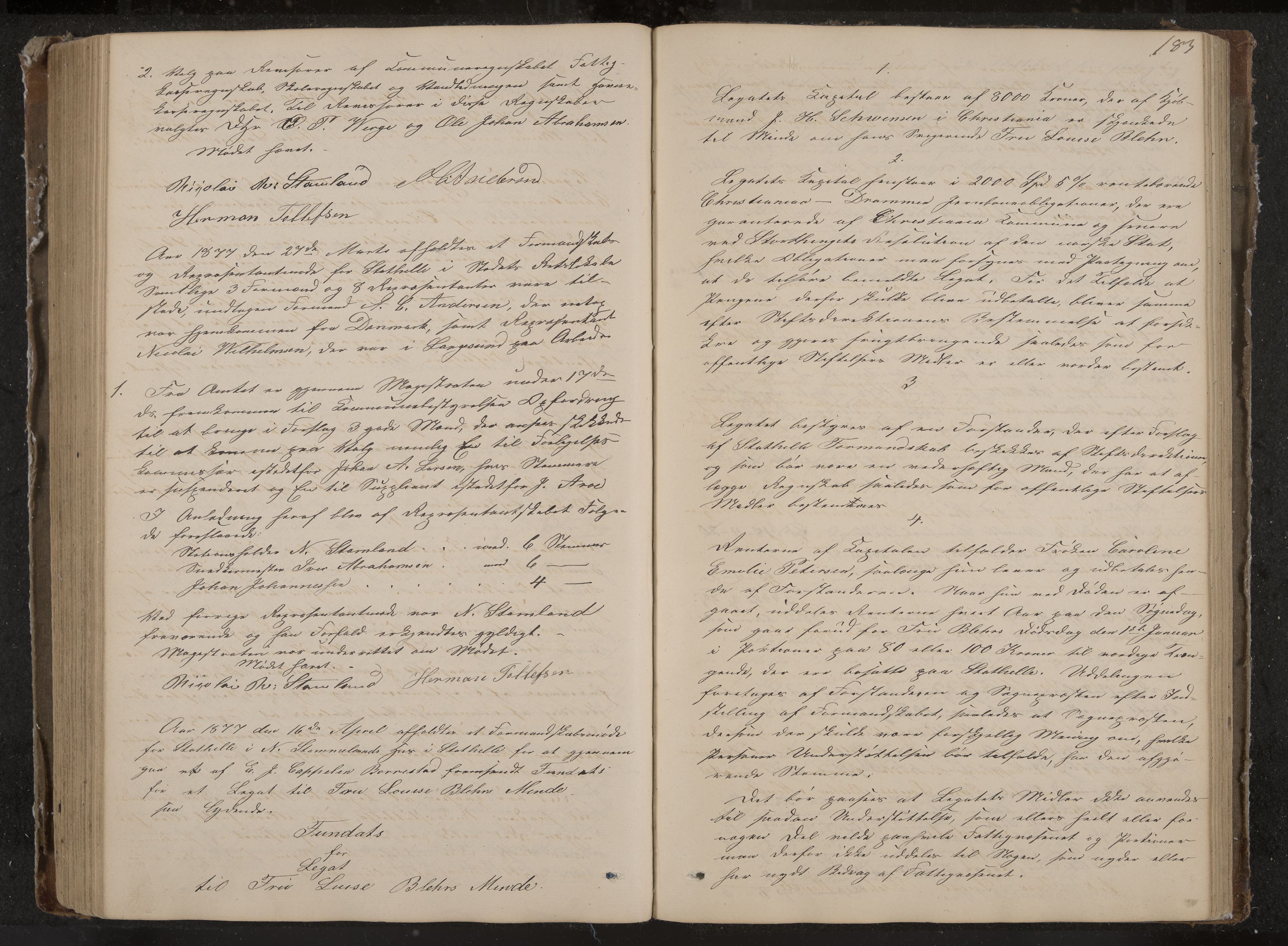 Stathelle formannskap og sentraladministrasjon, IKAK/0803021/A/L0001: Møtebok, 1852-1891, p. 183