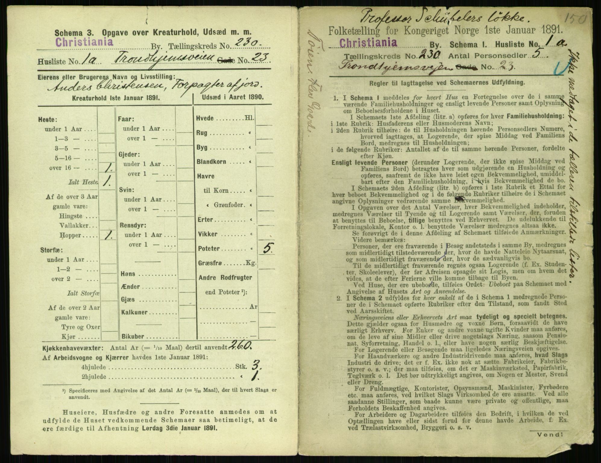 RA, 1891 census for 0301 Kristiania, 1891, p. 142092