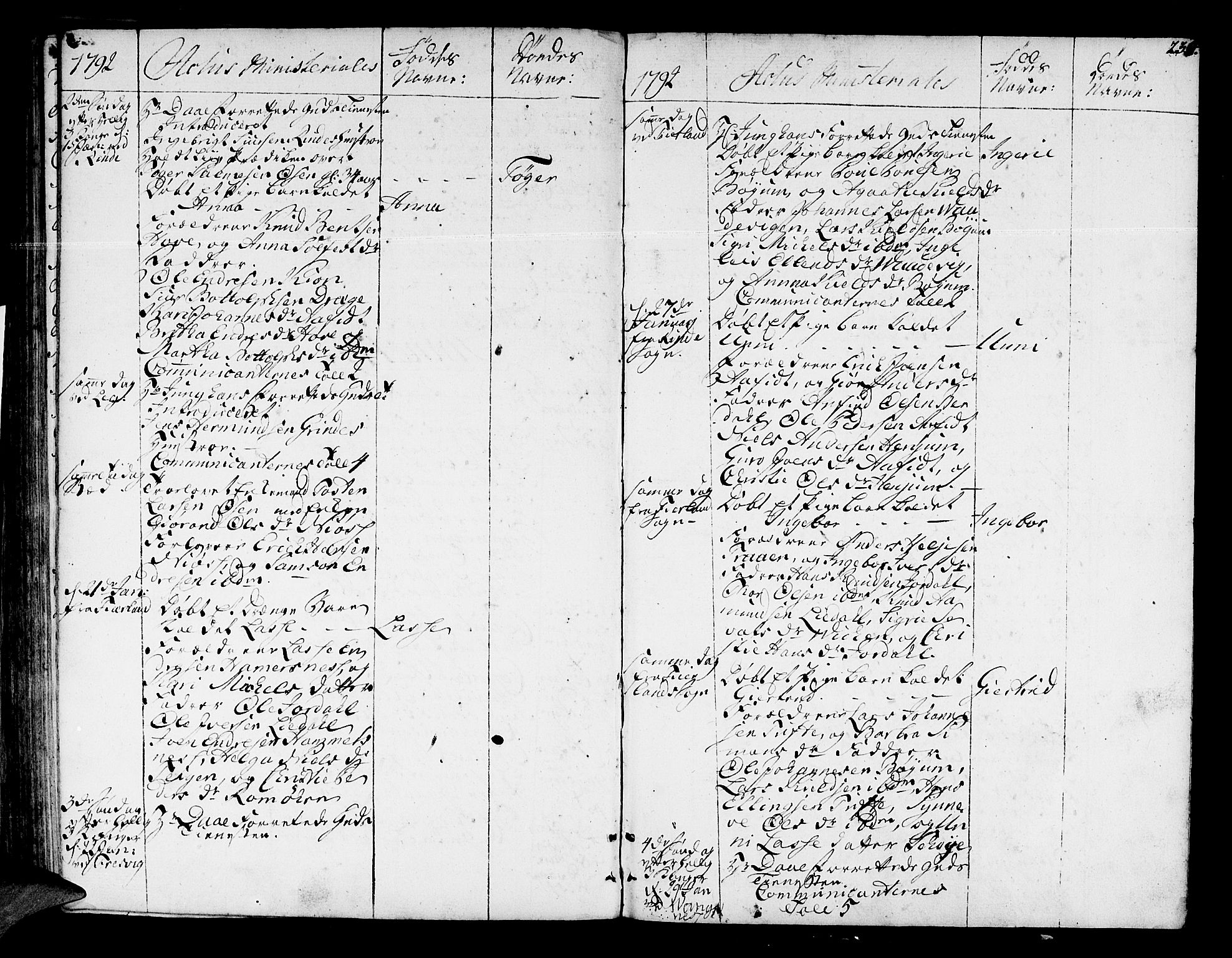 Leikanger sokneprestembete, AV/SAB-A-81001/H/Haa/Haaa/L0004: Parish register (official) no. A 4, 1770-1791, p. 234