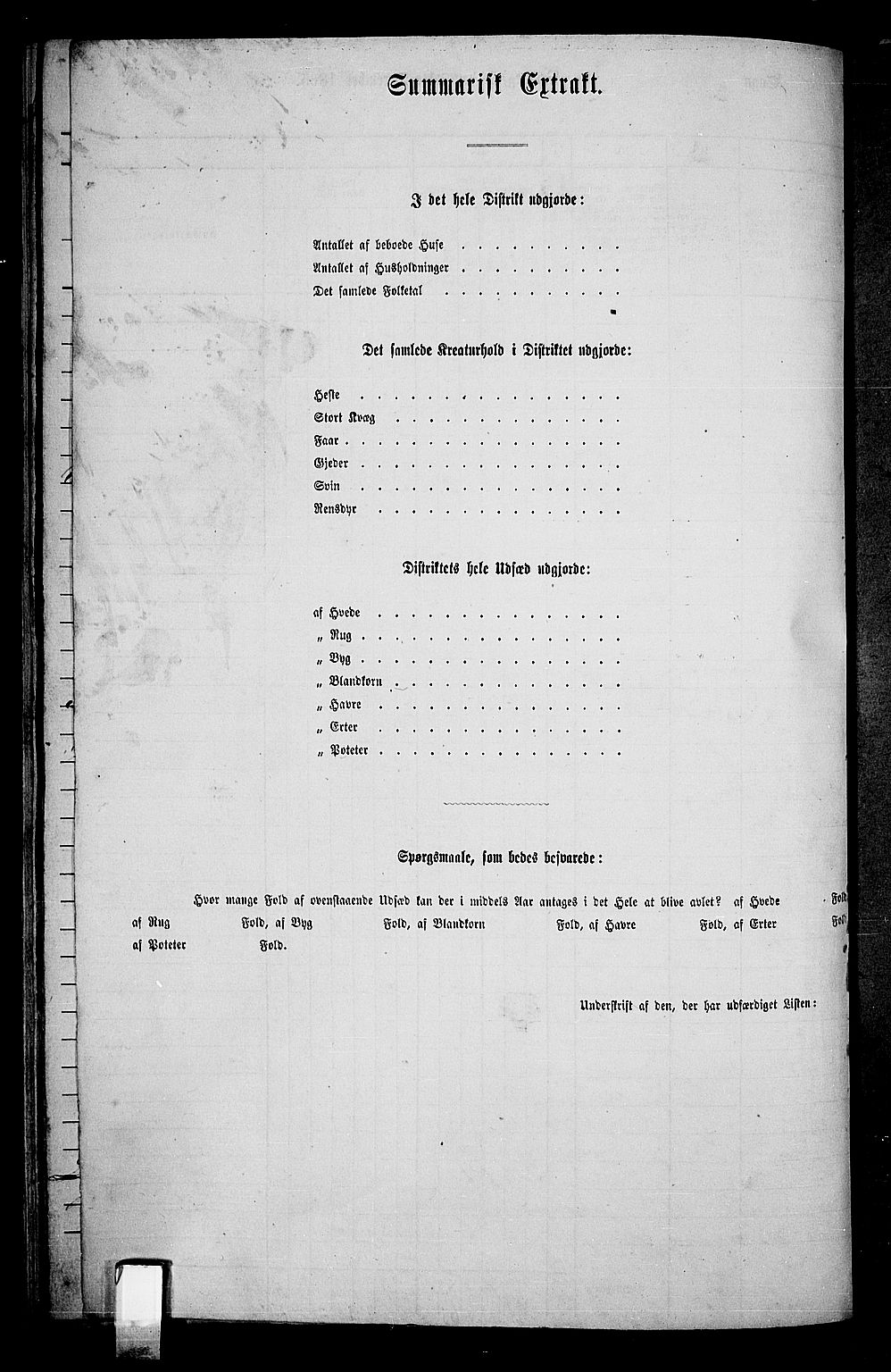 RA, 1865 census for Stange, 1865, p. 140