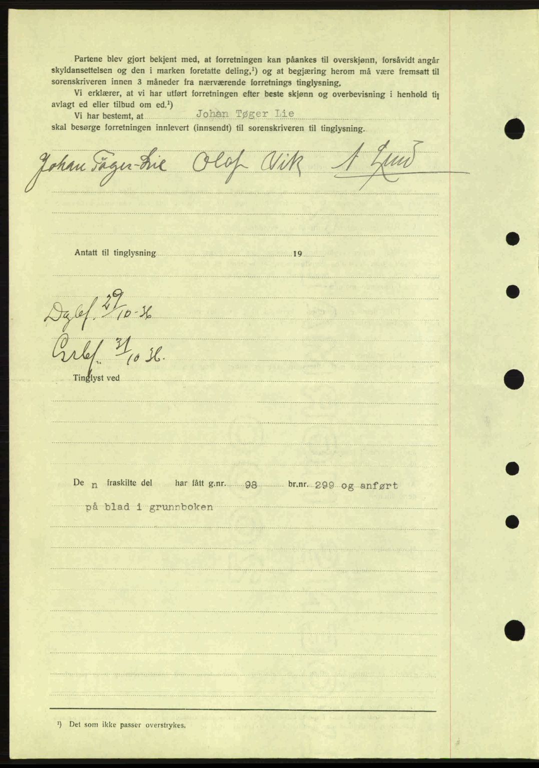 Idd og Marker sorenskriveri, AV/SAO-A-10283/G/Gb/Gbb/L0001: Mortgage book no. A1, 1936-1937, Diary no: : 1053/1936