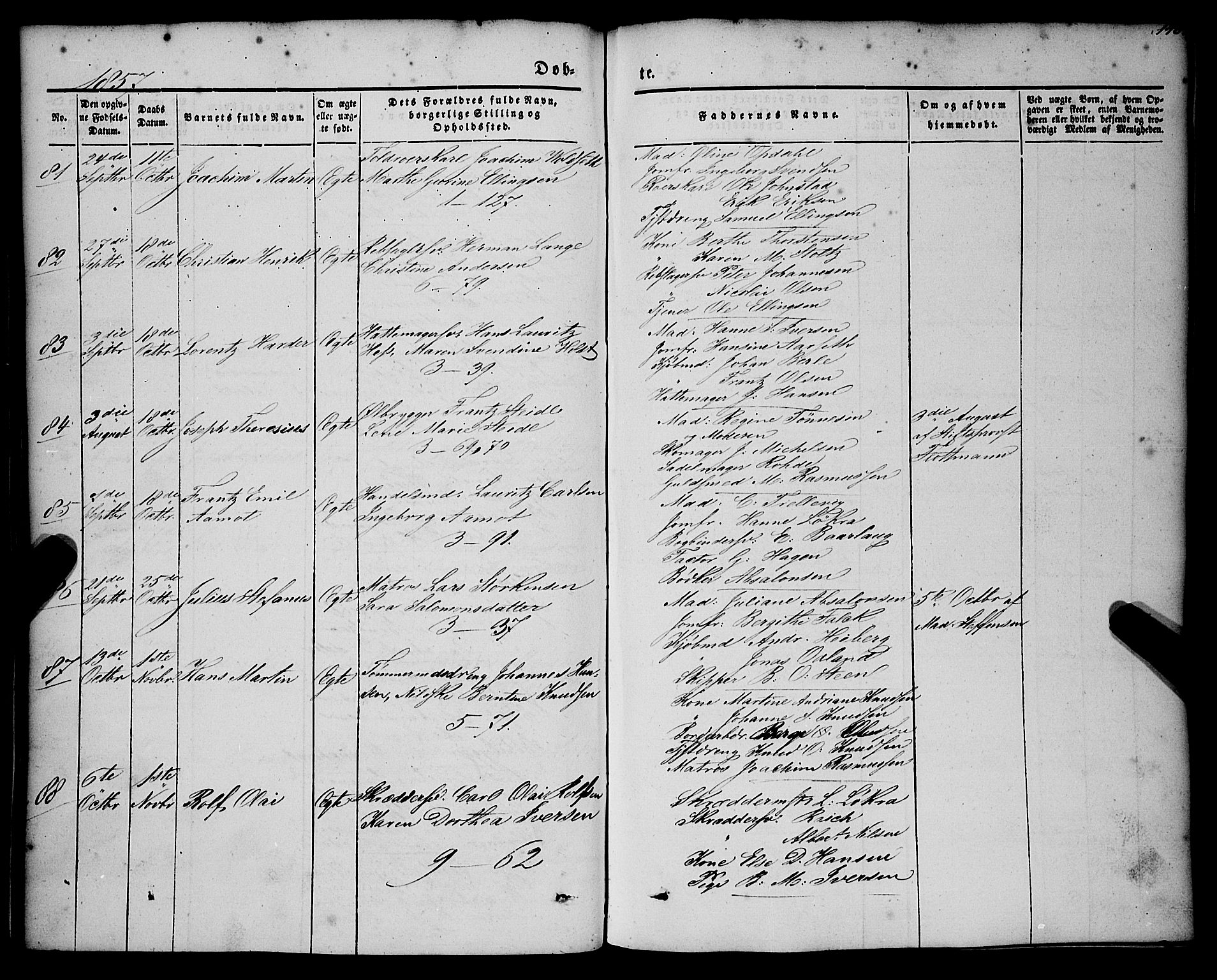 Nykirken Sokneprestembete, AV/SAB-A-77101/H/Haa/L0014: Parish register (official) no. B 1, 1844-1858, p. 140