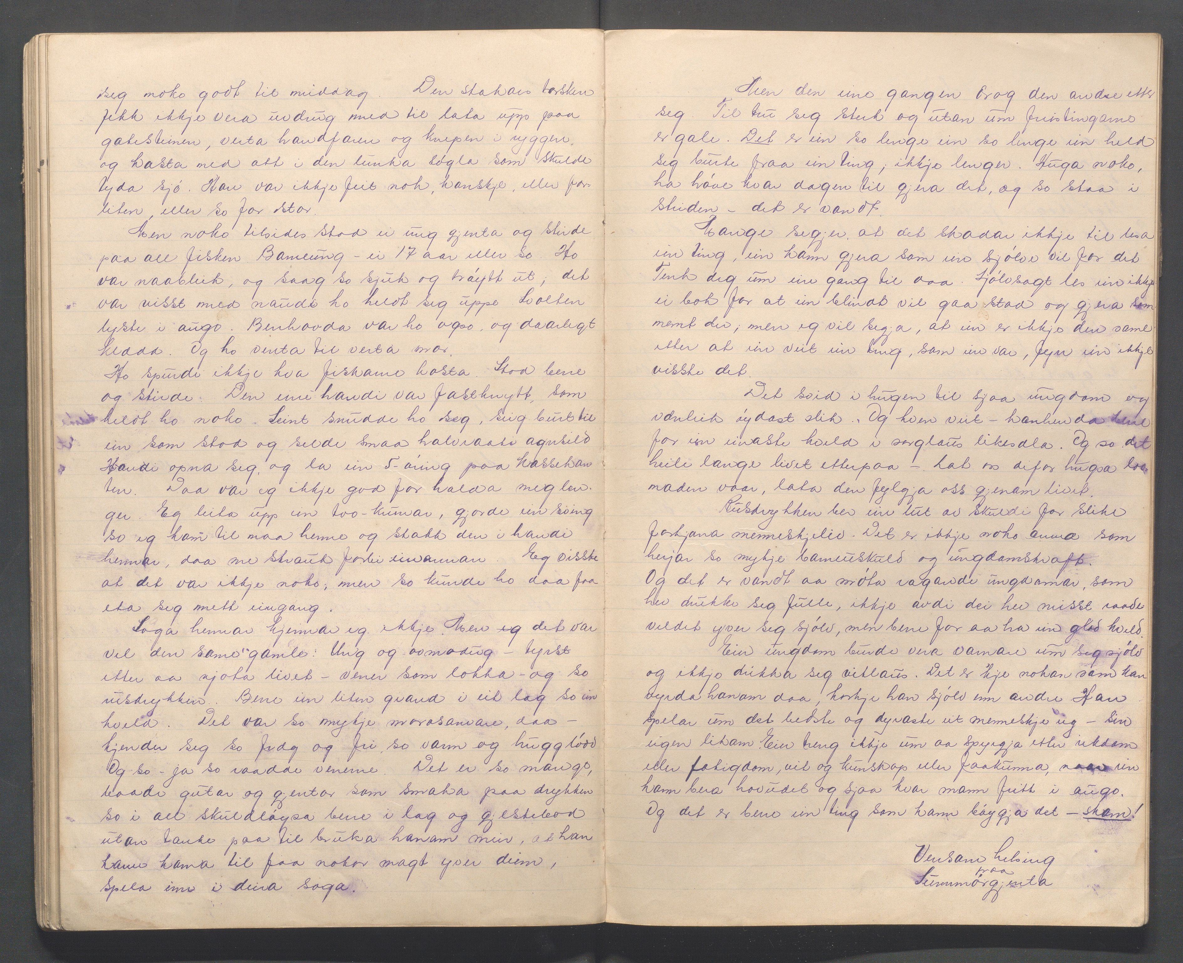 Hå kommune - PA 067  IOGT losje "Lyngblomen", IKAR/A-320/G/L0001:  "Lyngblomens avis, 1907-1912, p. 57