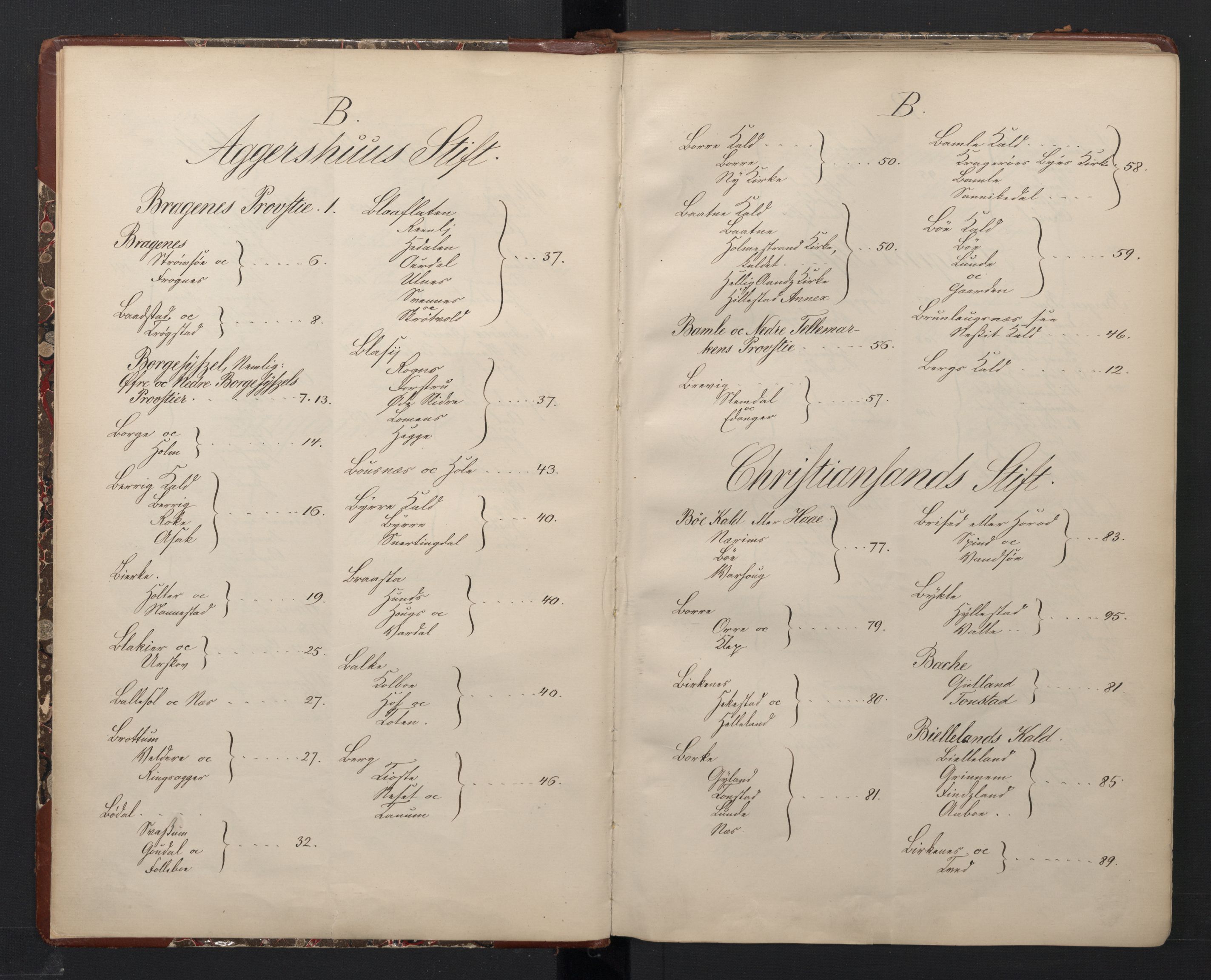 Avskriftsamlingen, AV/RA-EA-4022/F/Fa/L0102: Fortegnelse over prestekallene og over bestallinger for prester i Norge fra slutten av 17. århundre inntil året 1800, 1670-1804, p. 6