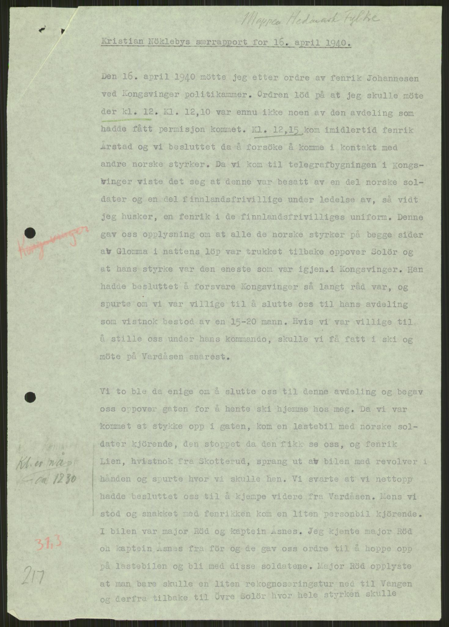 Forsvaret, Forsvarets krigshistoriske avdeling, RA/RAFA-2017/Y/Ya/L0013: II-C-11-31 - Fylkesmenn.  Rapporter om krigsbegivenhetene 1940., 1940, p. 902