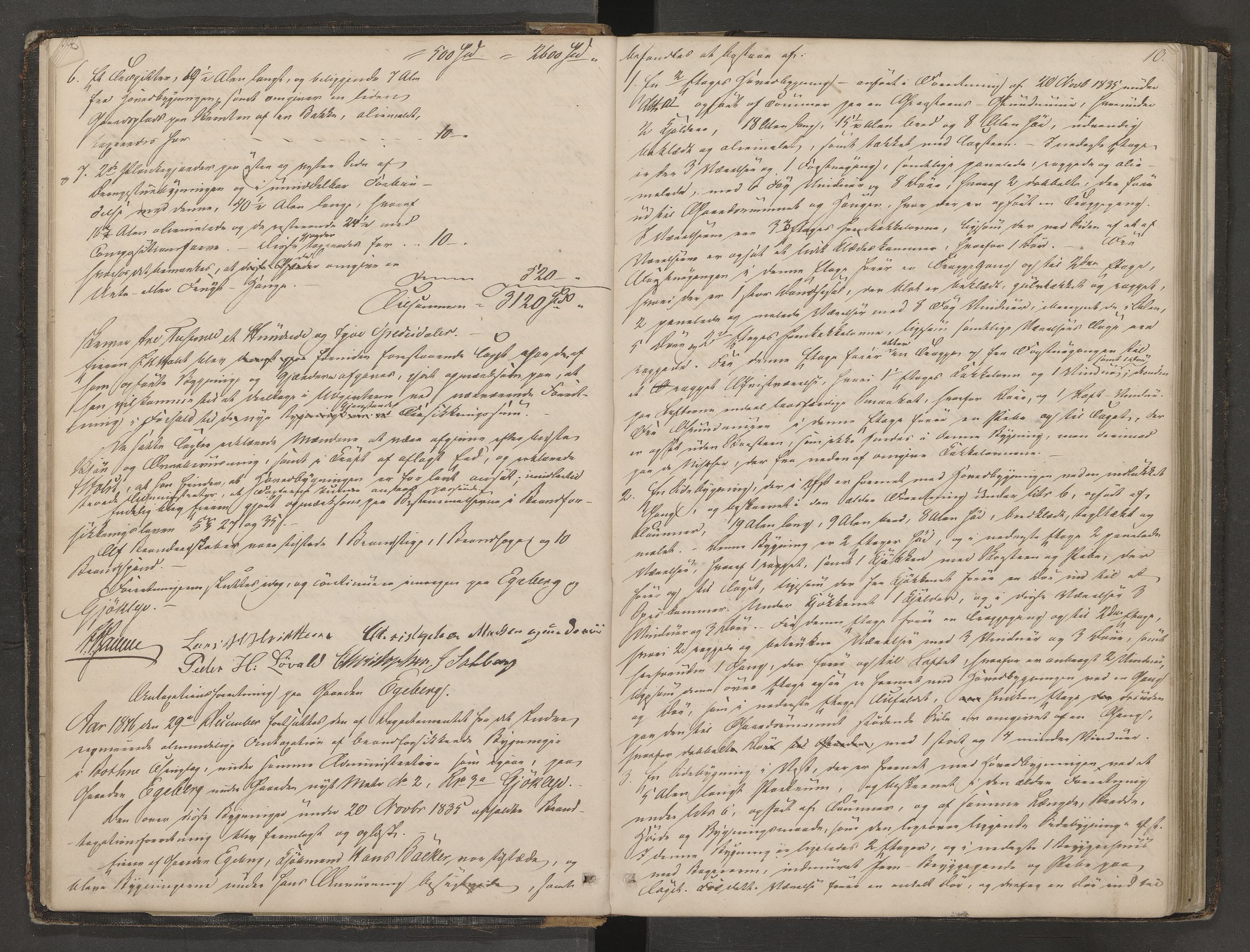 Botne lensmannskontor, AV/SAKO-A-534/Y/Yf/Yfa/L0001: Branntakstprotokoll, 1846-1869