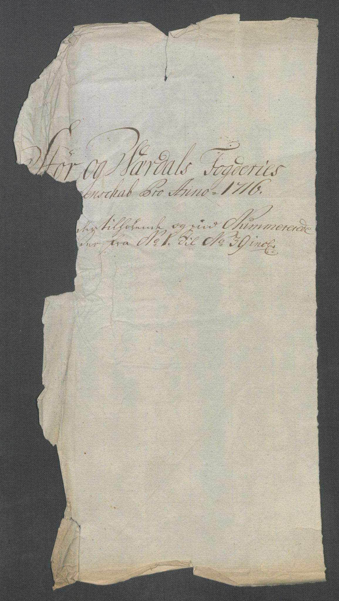 Rentekammeret inntil 1814, Reviderte regnskaper, Fogderegnskap, AV/RA-EA-4092/R62/L4206: Fogderegnskap Stjørdal og Verdal, 1716, p. 4