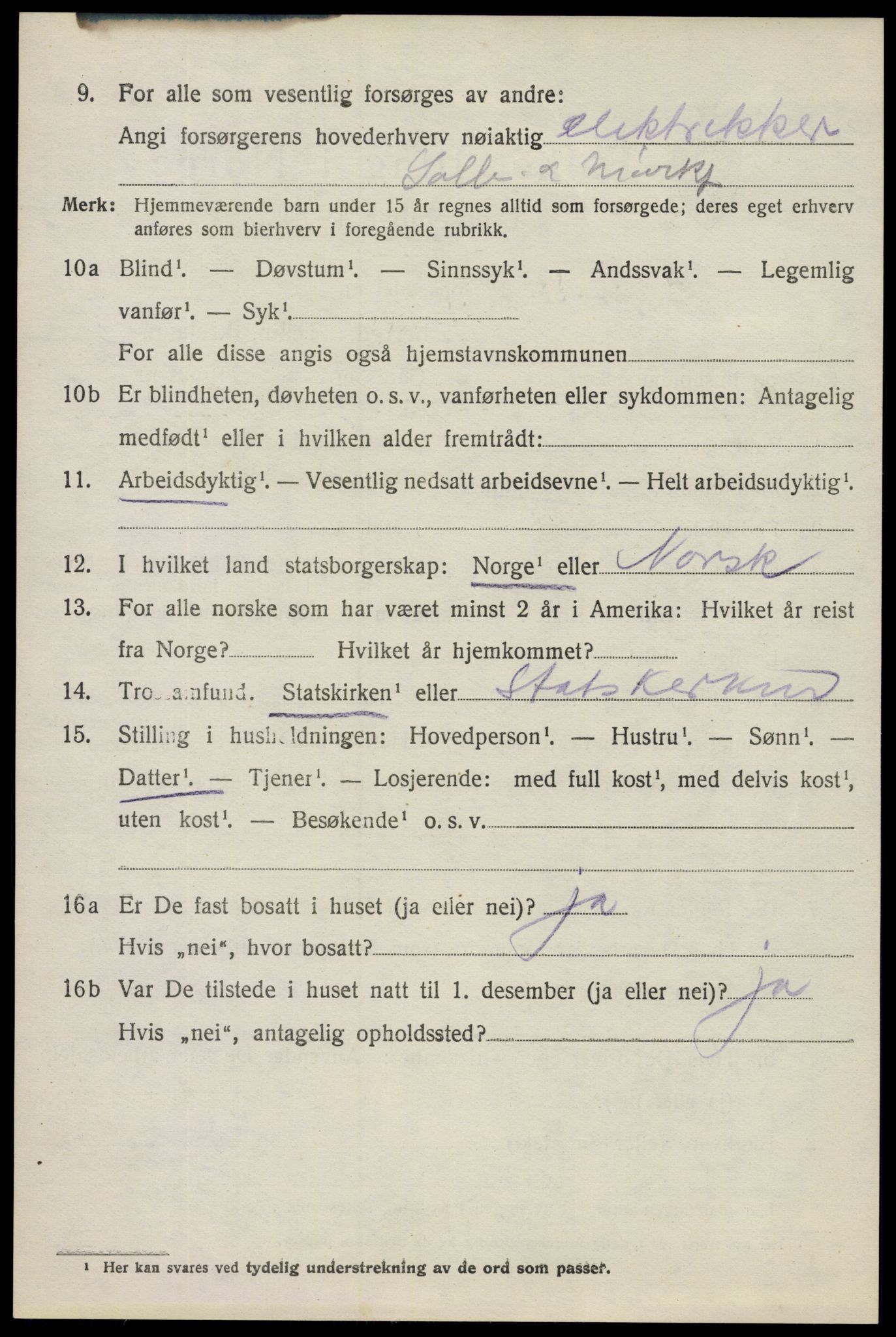 SAO, 1920 census for Askim, 1920, p. 11048