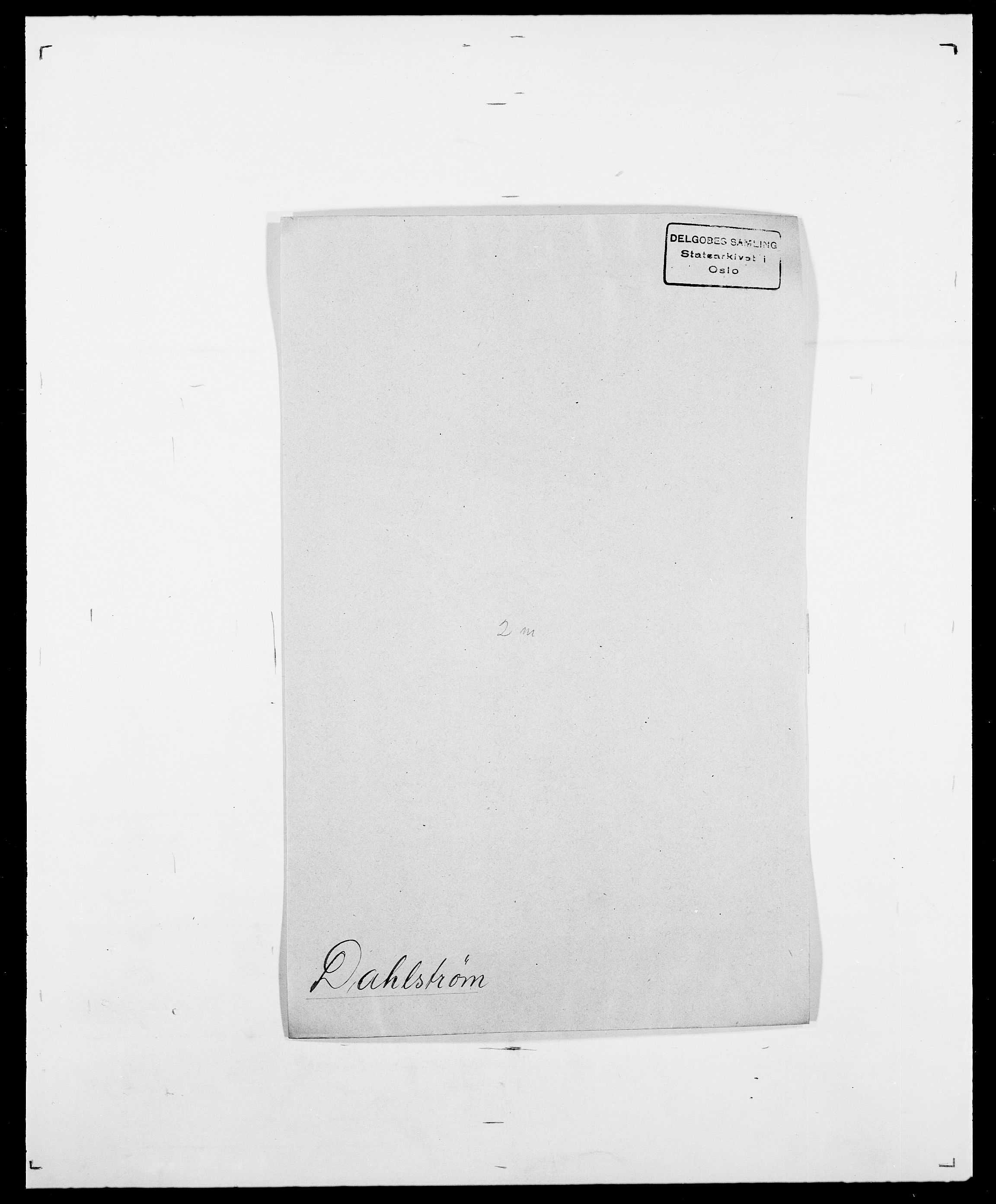 Delgobe, Charles Antoine - samling, SAO/PAO-0038/D/Da/L0009: Dahl - v. Düren, p. 219