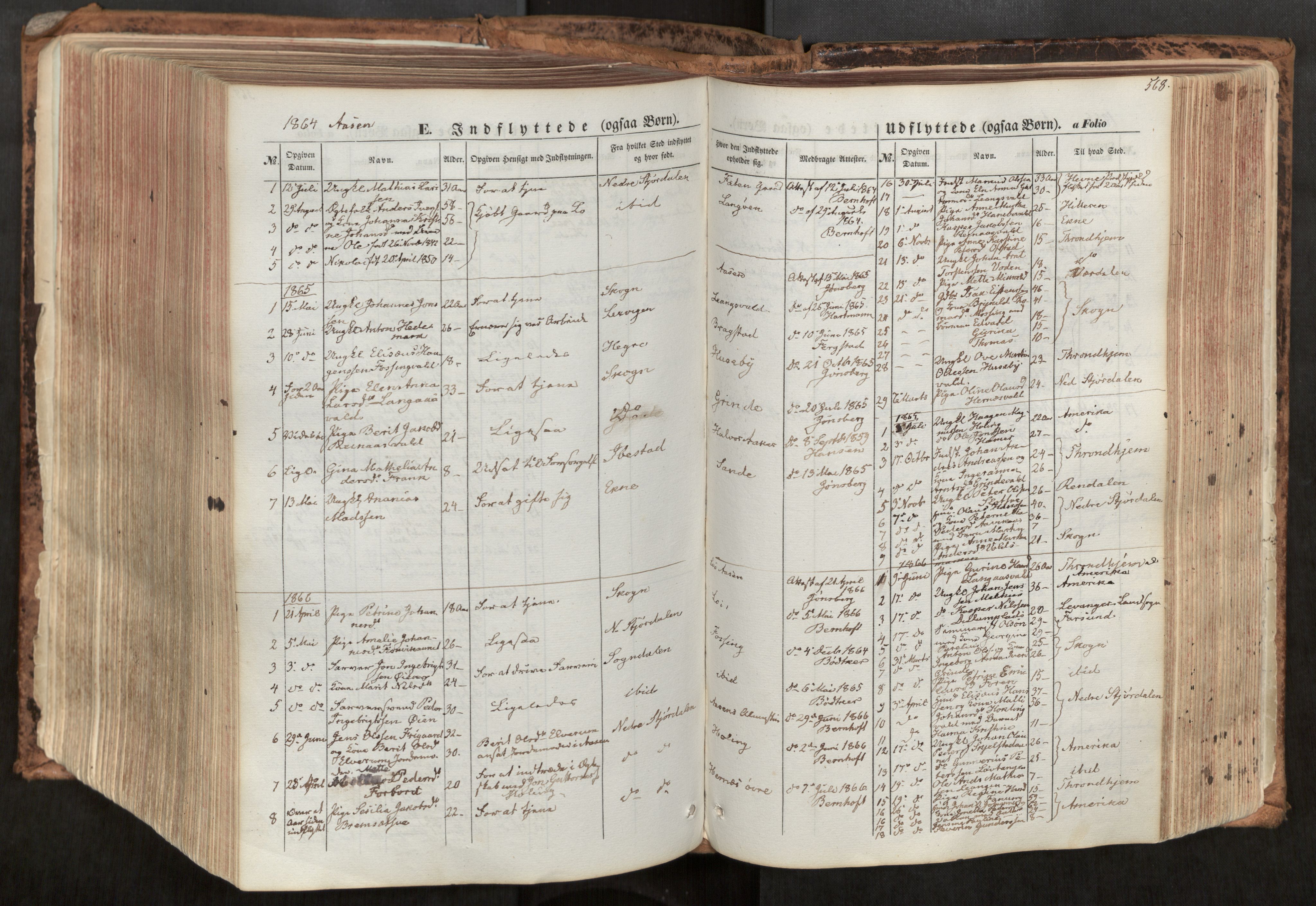 Ministerialprotokoller, klokkerbøker og fødselsregistre - Nord-Trøndelag, SAT/A-1458/713/L0116: Parish register (official) no. 713A07, 1850-1877, p. 568