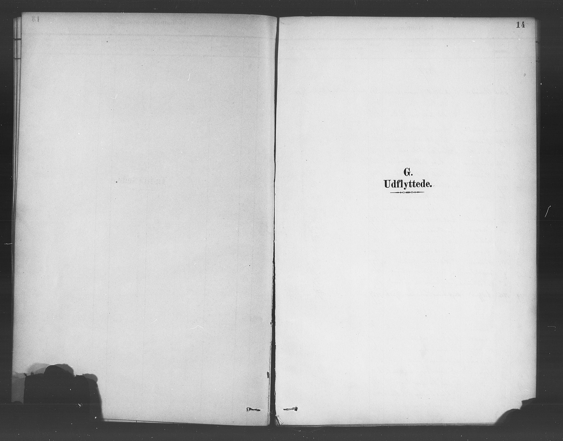 Voss sokneprestembete, SAB/A-79001/H/Haa: Parish register (official) no. E 1, 1887-1928, p. 14