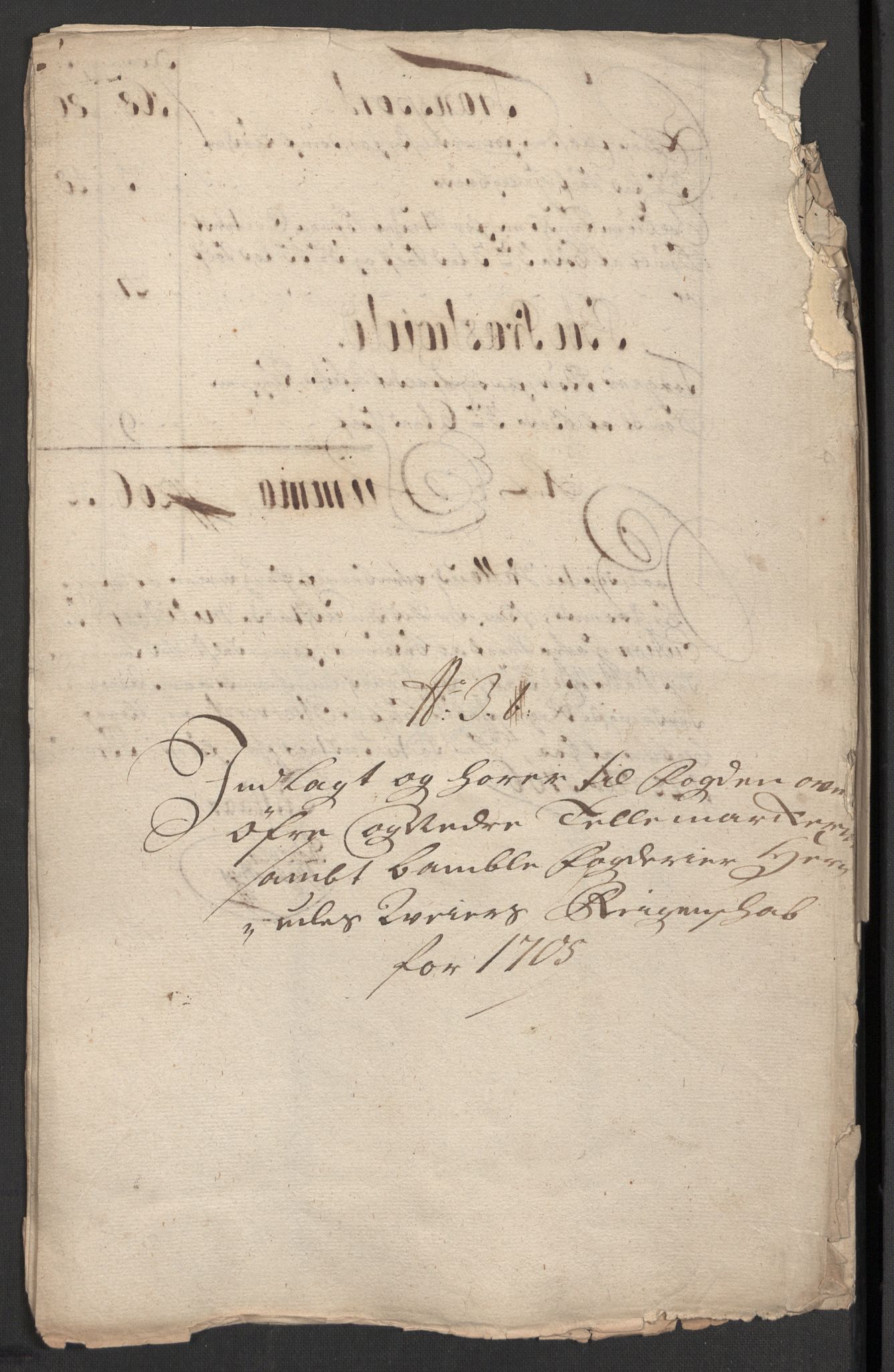 Rentekammeret inntil 1814, Reviderte regnskaper, Fogderegnskap, AV/RA-EA-4092/R36/L2113: Fogderegnskap Øvre og Nedre Telemark og Bamble, 1705, p. 49