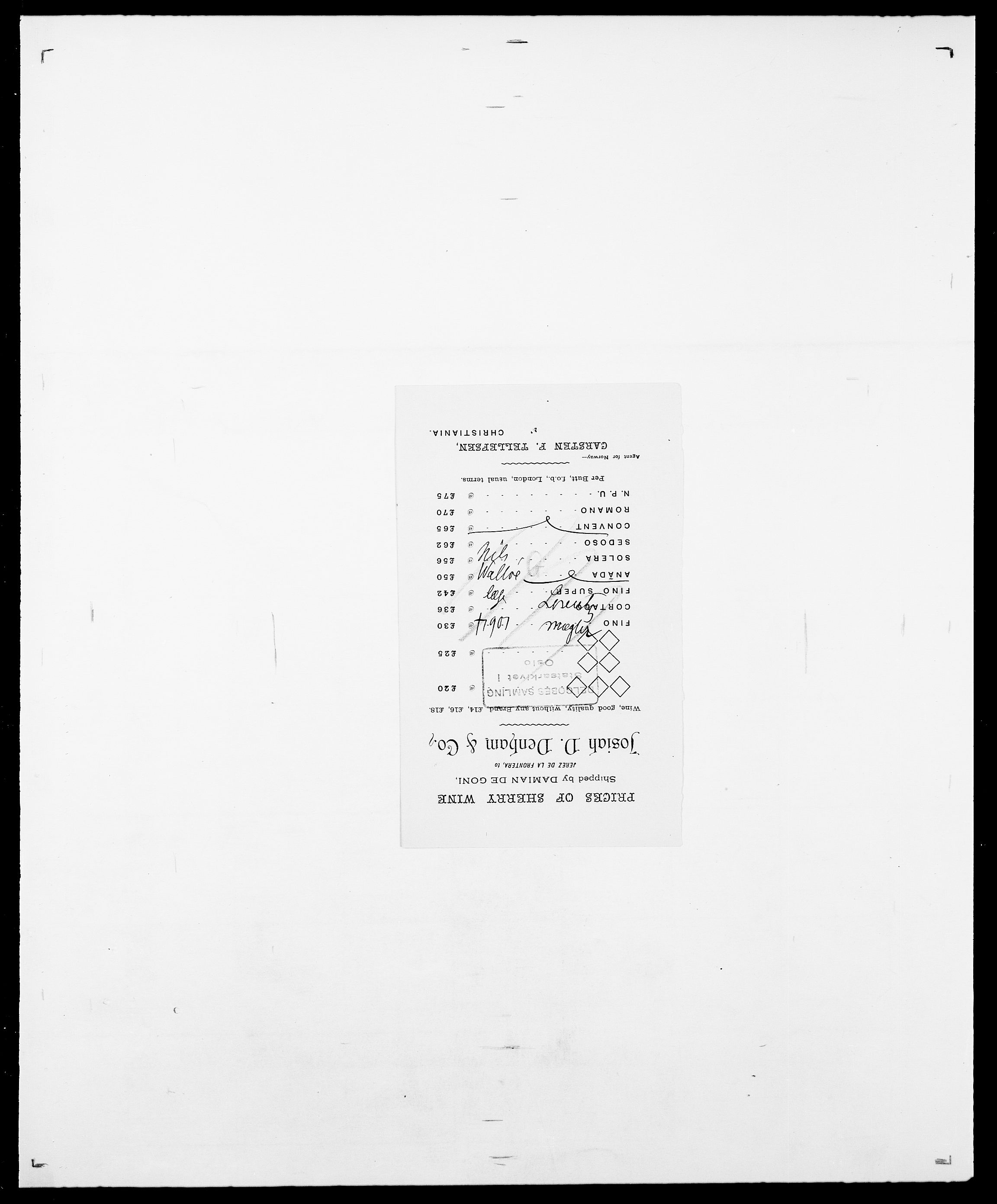 Delgobe, Charles Antoine - samling, SAO/PAO-0038/D/Da/L0014: Giebdhausen - Grip, p. 164
