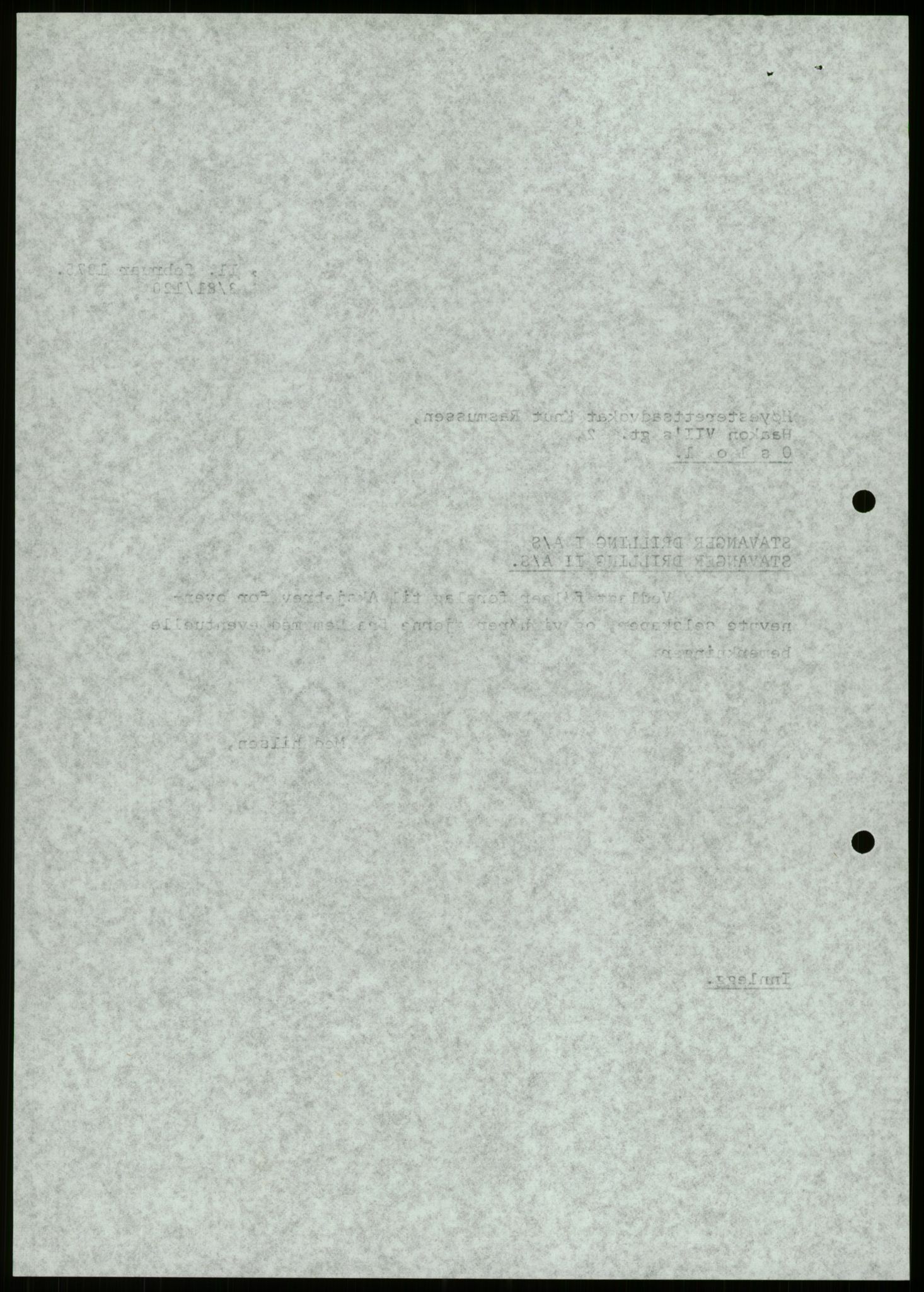 Pa 1503 - Stavanger Drilling AS, AV/SAST-A-101906/D/L0006: Korrespondanse og saksdokumenter, 1974-1984, p. 569