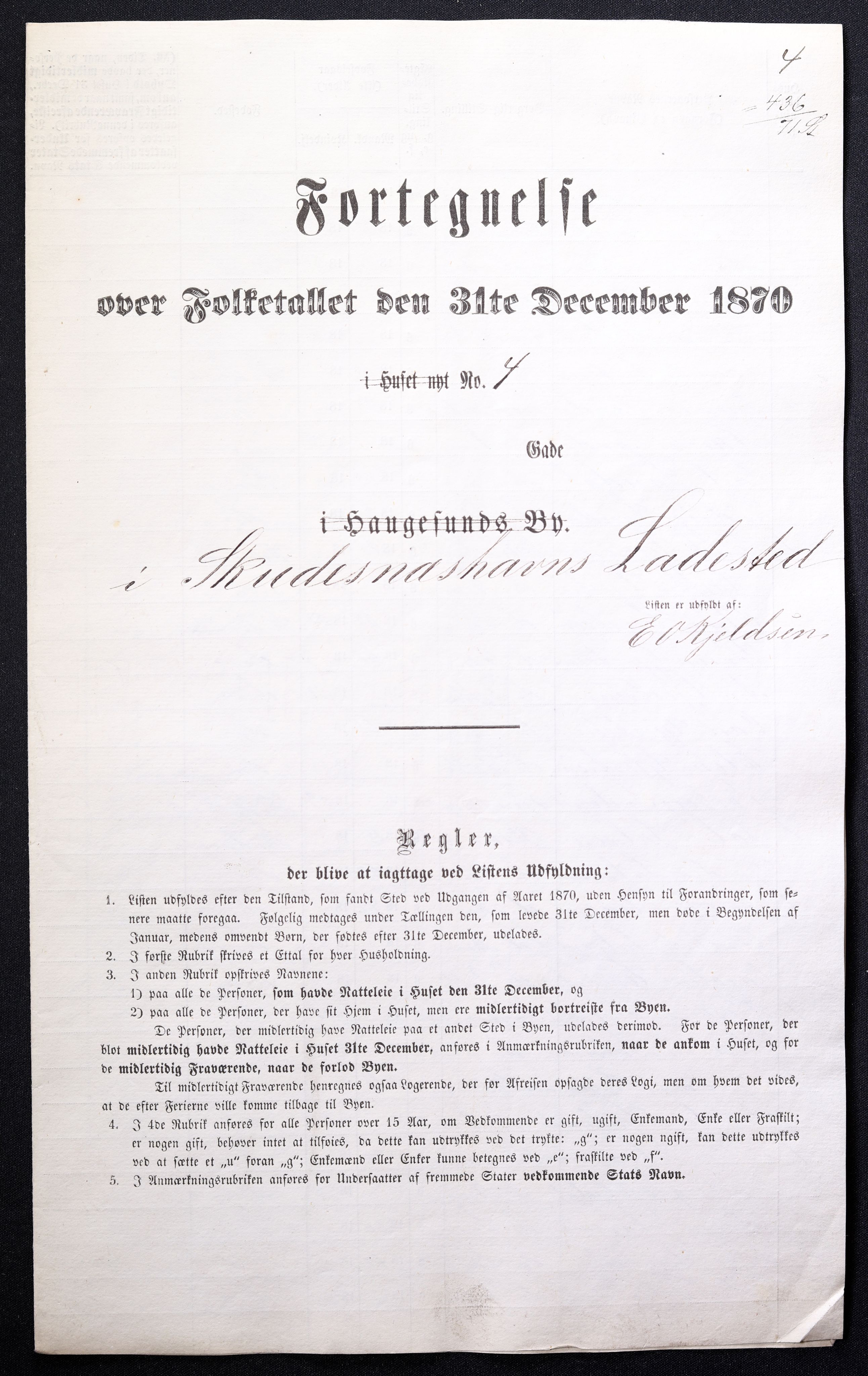 RA, 1870 census for 1104 Skudeneshavn, 1870, p. 15