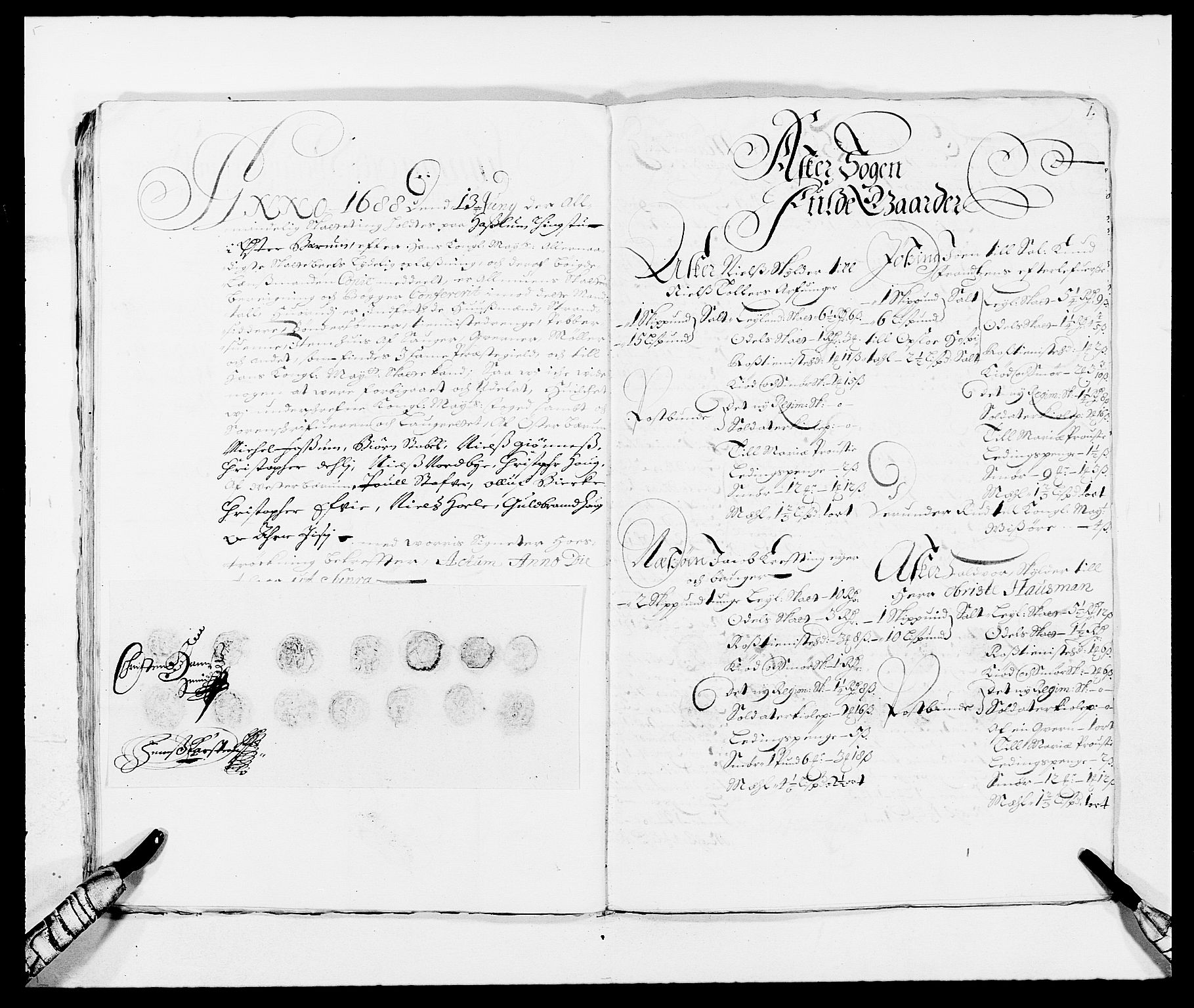 Rentekammeret inntil 1814, Reviderte regnskaper, Fogderegnskap, AV/RA-EA-4092/R08/L0422: Fogderegnskap Aker, 1684-1686, p. 327