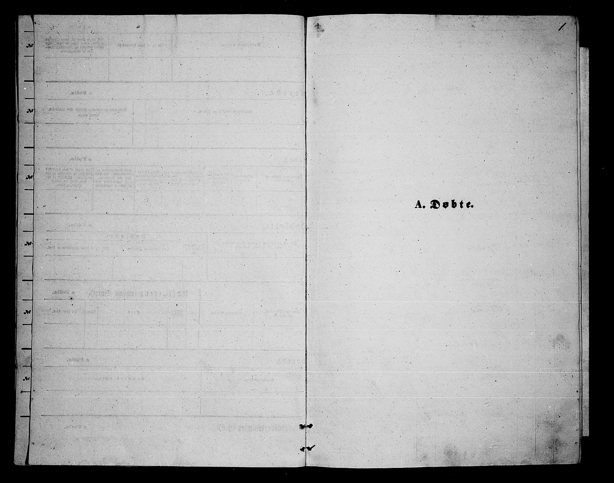 Trondenes sokneprestkontor, SATØ/S-1319/H/Hb/L0009klokker: Parish register (copy) no. 9, 1870-1876, p. 1