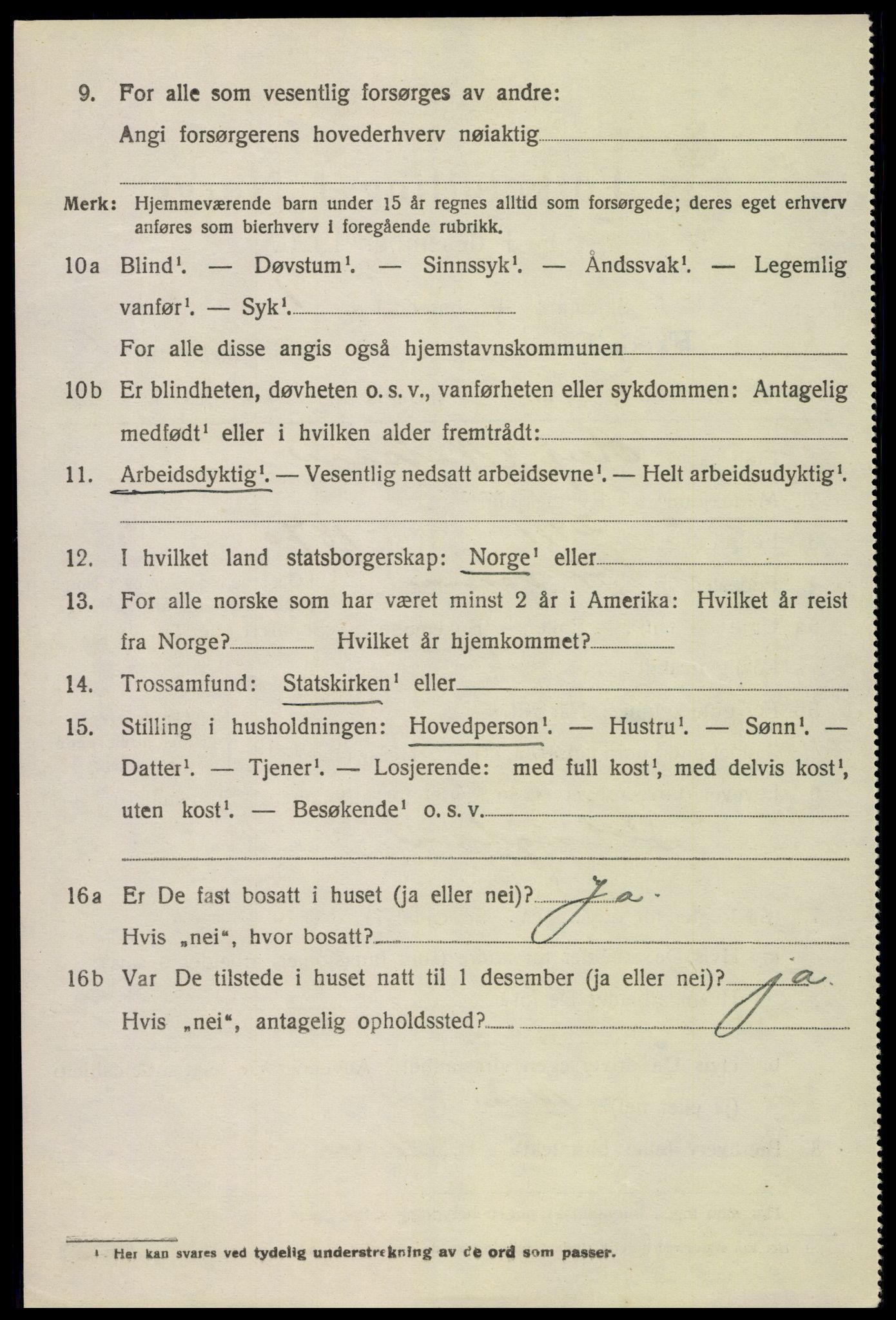 SAKO, 1920 census for Fredriksvern, 1920, p. 962
