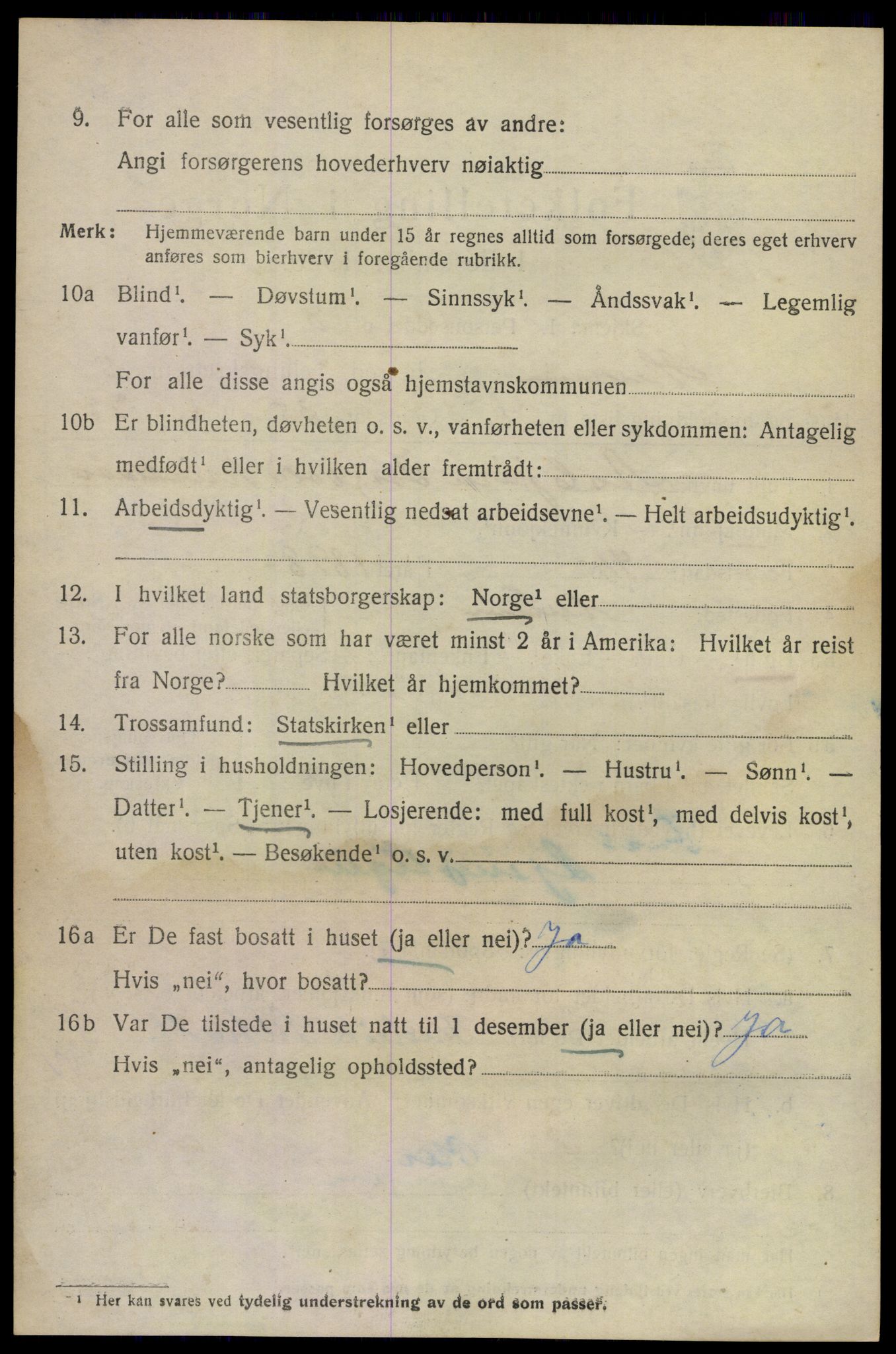 SAKO, 1920 census for Hurum, 1920, p. 6111
