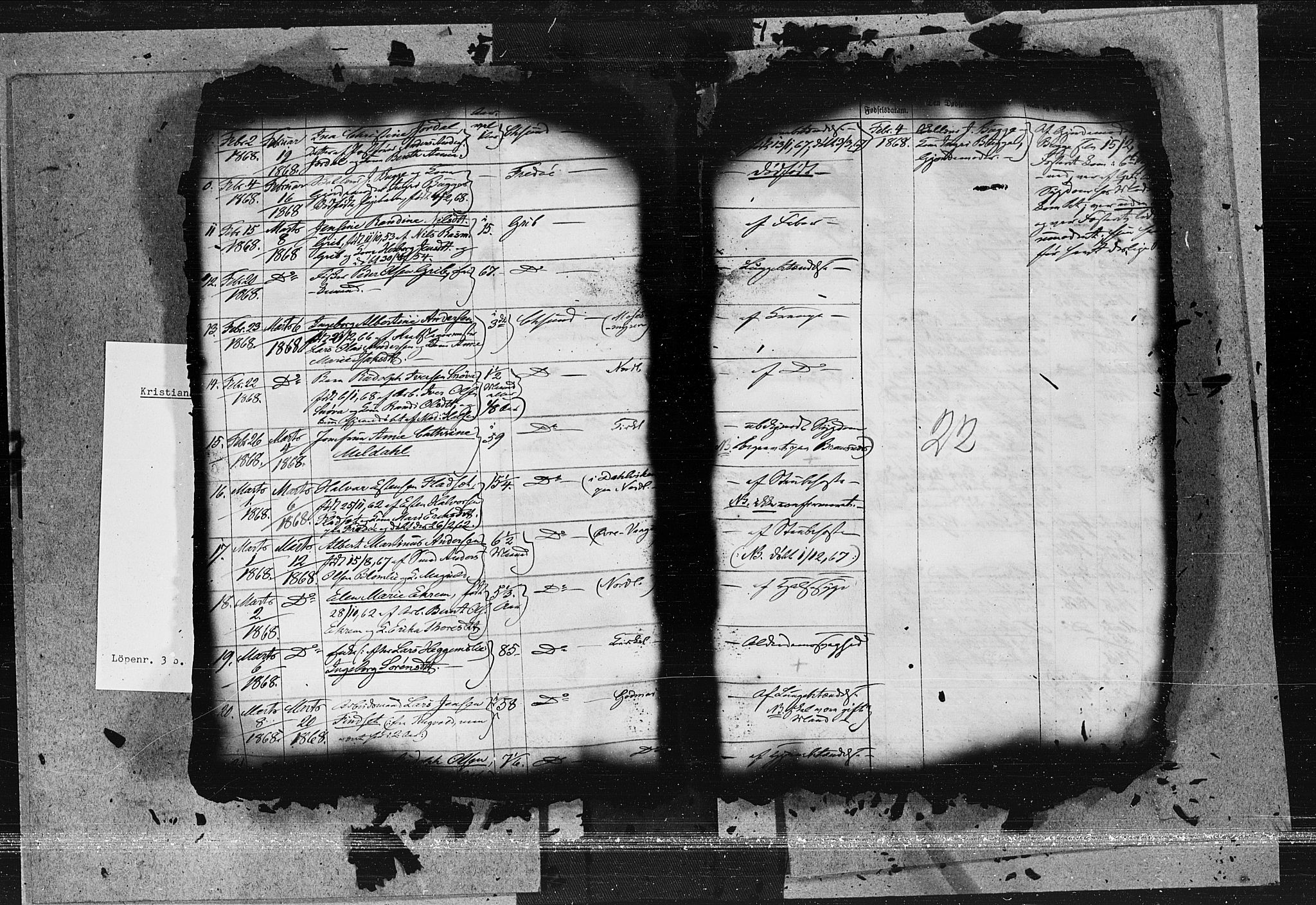 Ministerialprotokoller, klokkerbøker og fødselsregistre - Møre og Romsdal, AV/SAT-A-1454/572/L0848: Parish register (official) no. 572A11, 1865-1876, p. 22