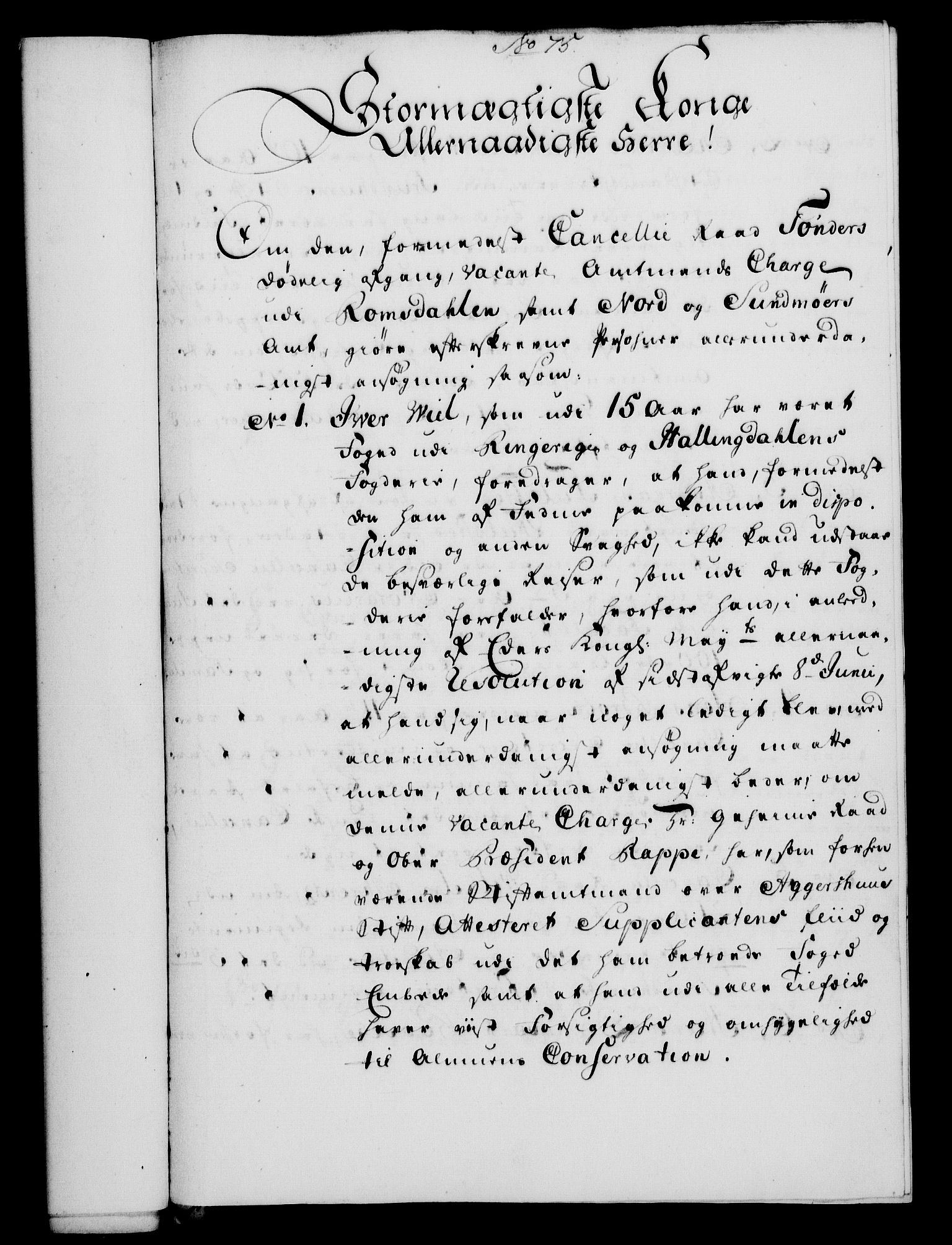 Rentekammeret, Kammerkanselliet, RA/EA-3111/G/Gf/Gfa/L0033: Norsk relasjons- og resolusjonsprotokoll (merket RK 52.33), 1751, p. 385