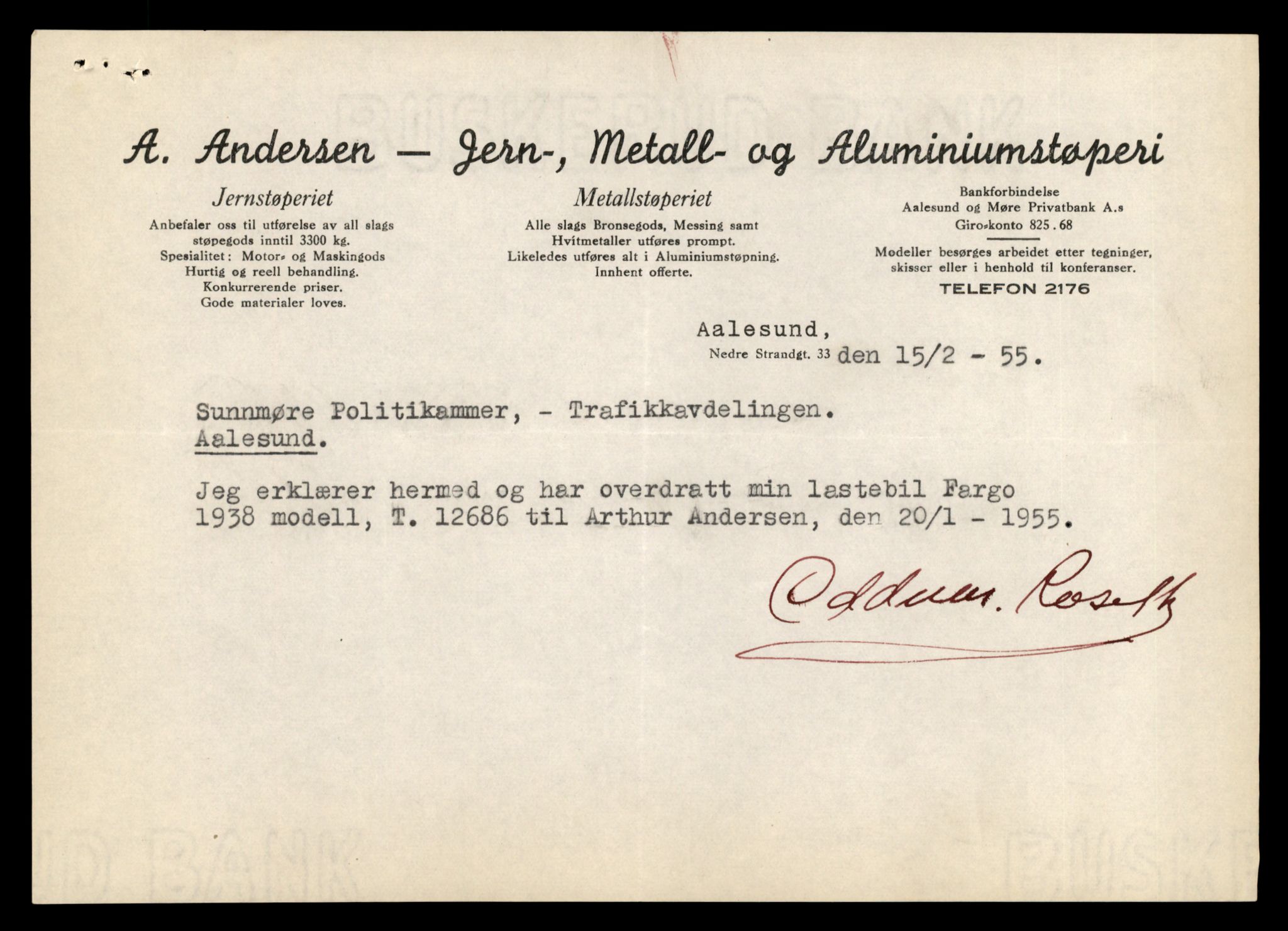 Møre og Romsdal vegkontor - Ålesund trafikkstasjon, AV/SAT-A-4099/F/Fe/L0035: Registreringskort for kjøretøy T 12653 - T 12829, 1927-1998, p. 595